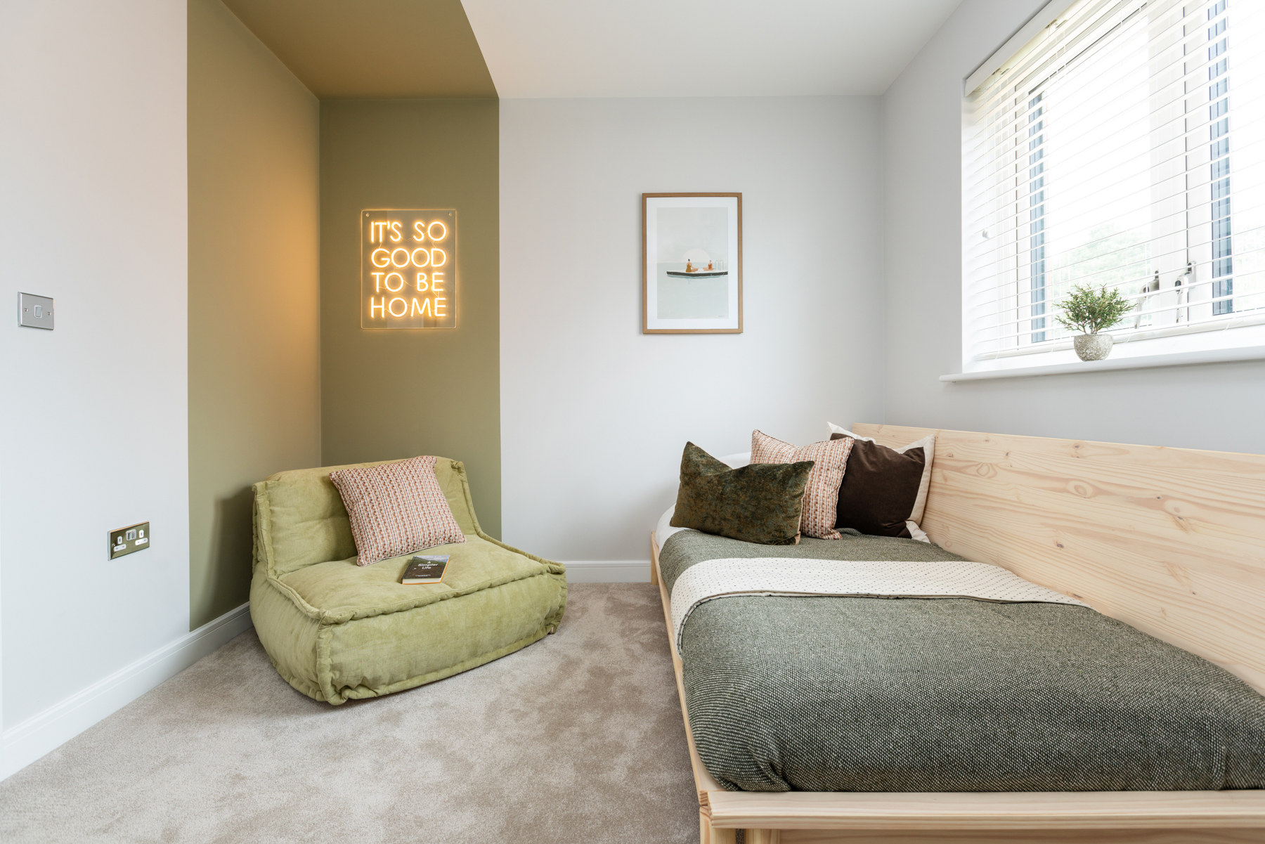Bedroom 5 is a flexible space