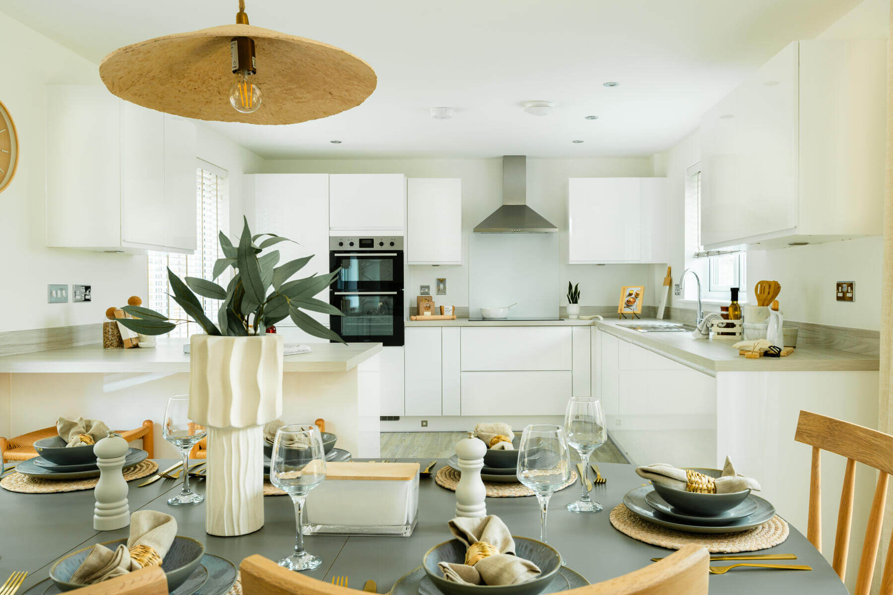 Kitchen and dining of the Waysdale