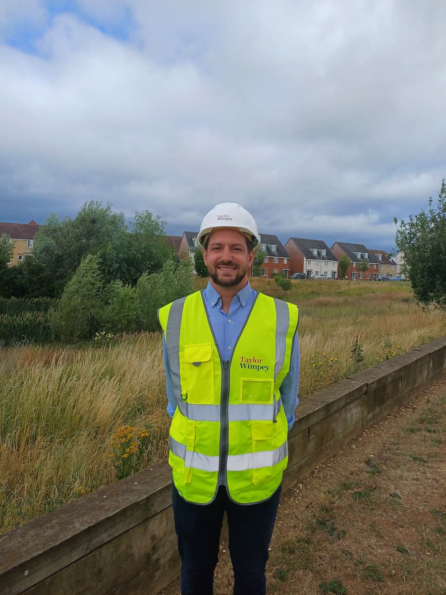 Rob Parker, Pride in the Job Award winner. Senior site manager at Bronze Park