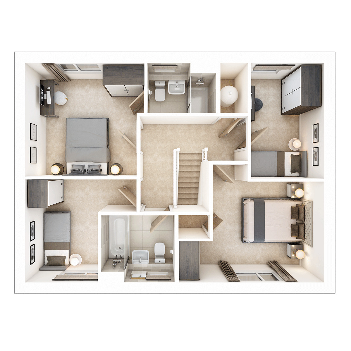 Tewksdale floor plan