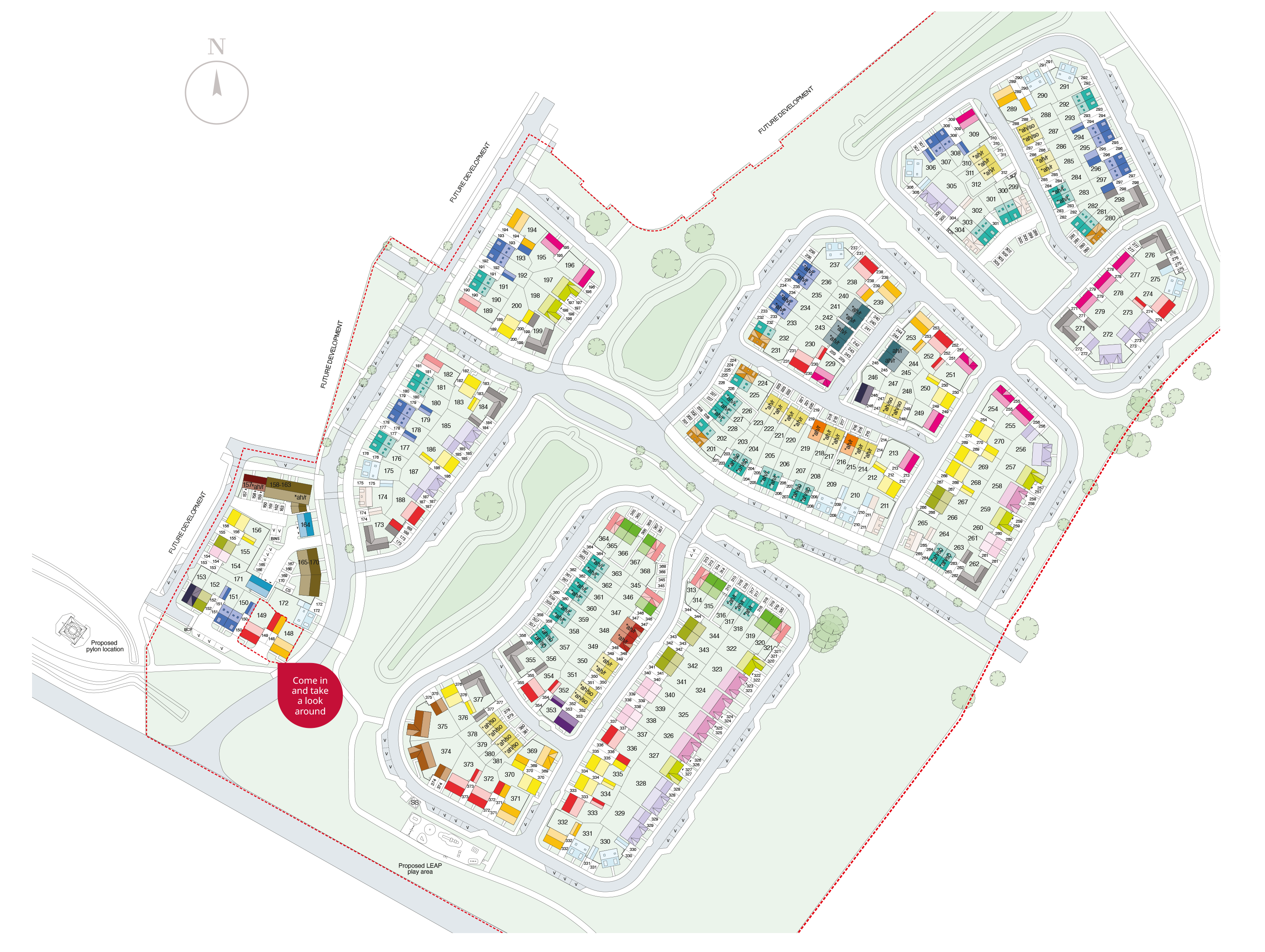 Salden Place West Site Plan