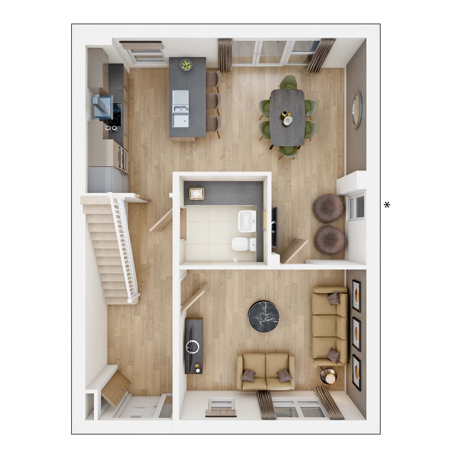 The Colford floor plan