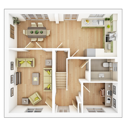 The Felton Ground Floor Plan