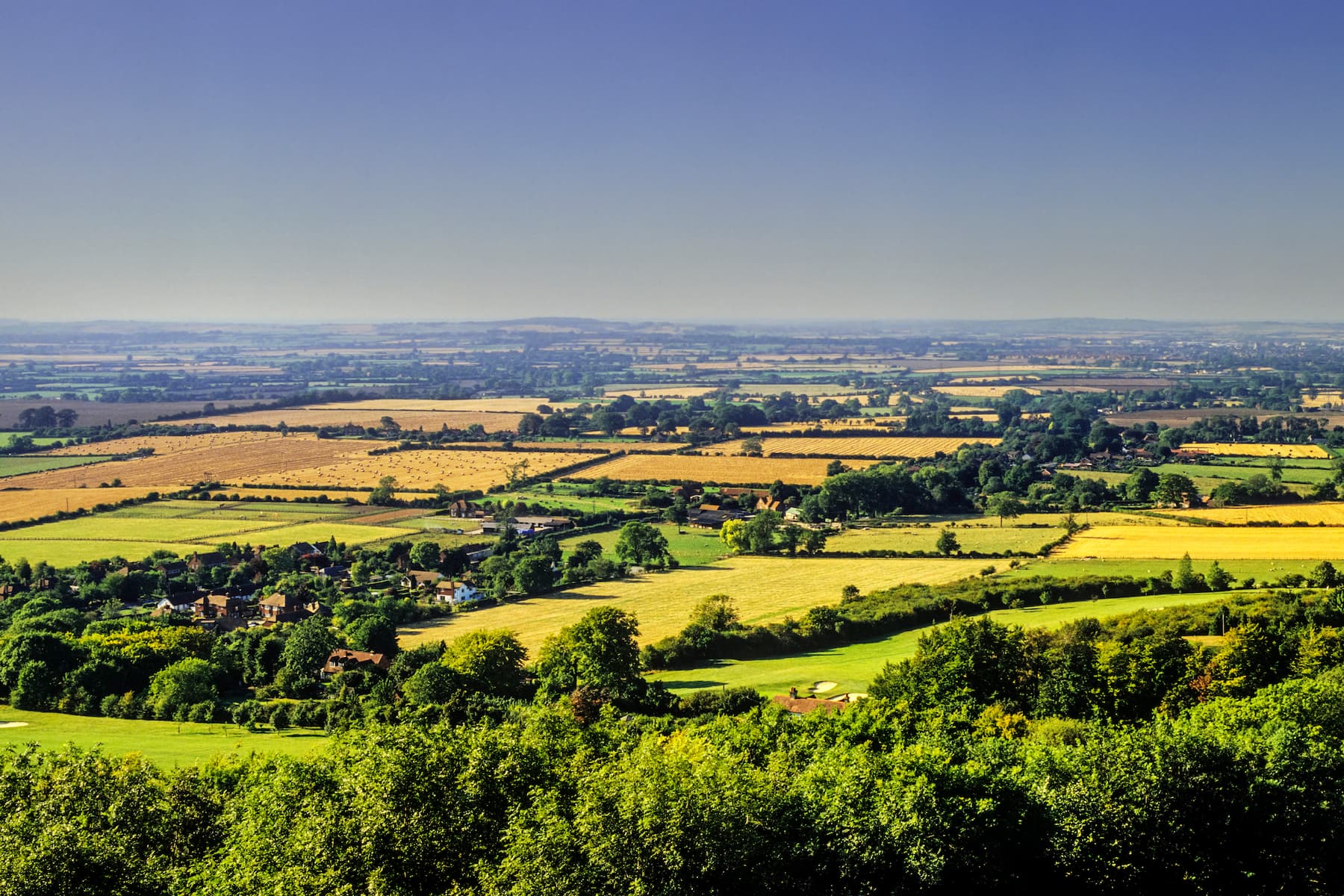 Stunning countryside views surround the development