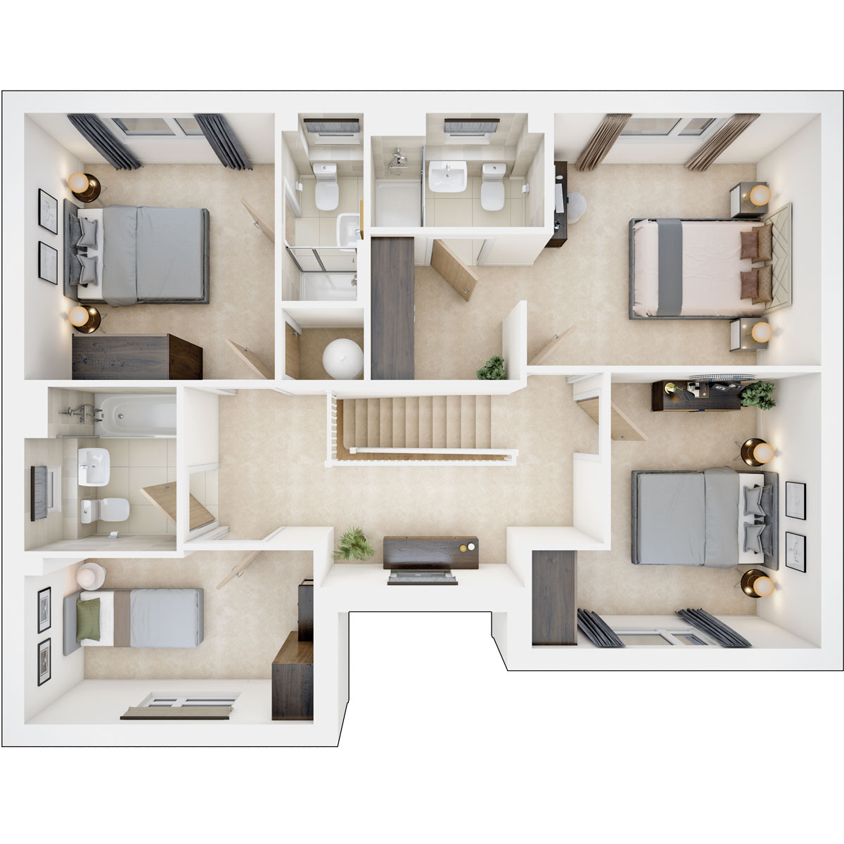 The Raynford floor plan