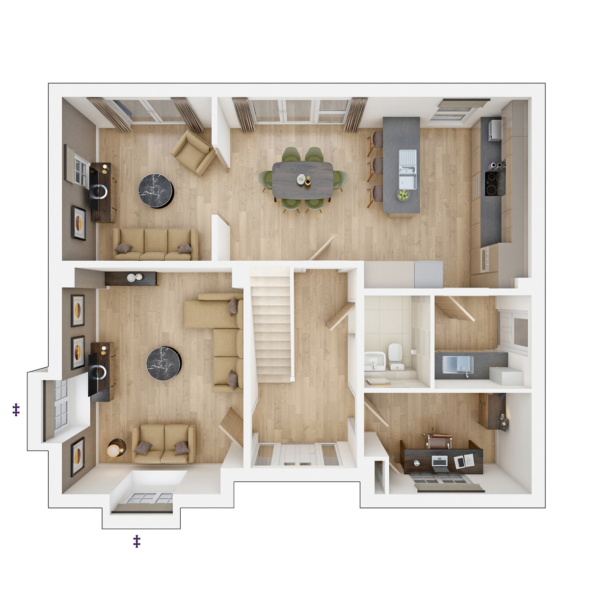 The Thirlford floor plan
