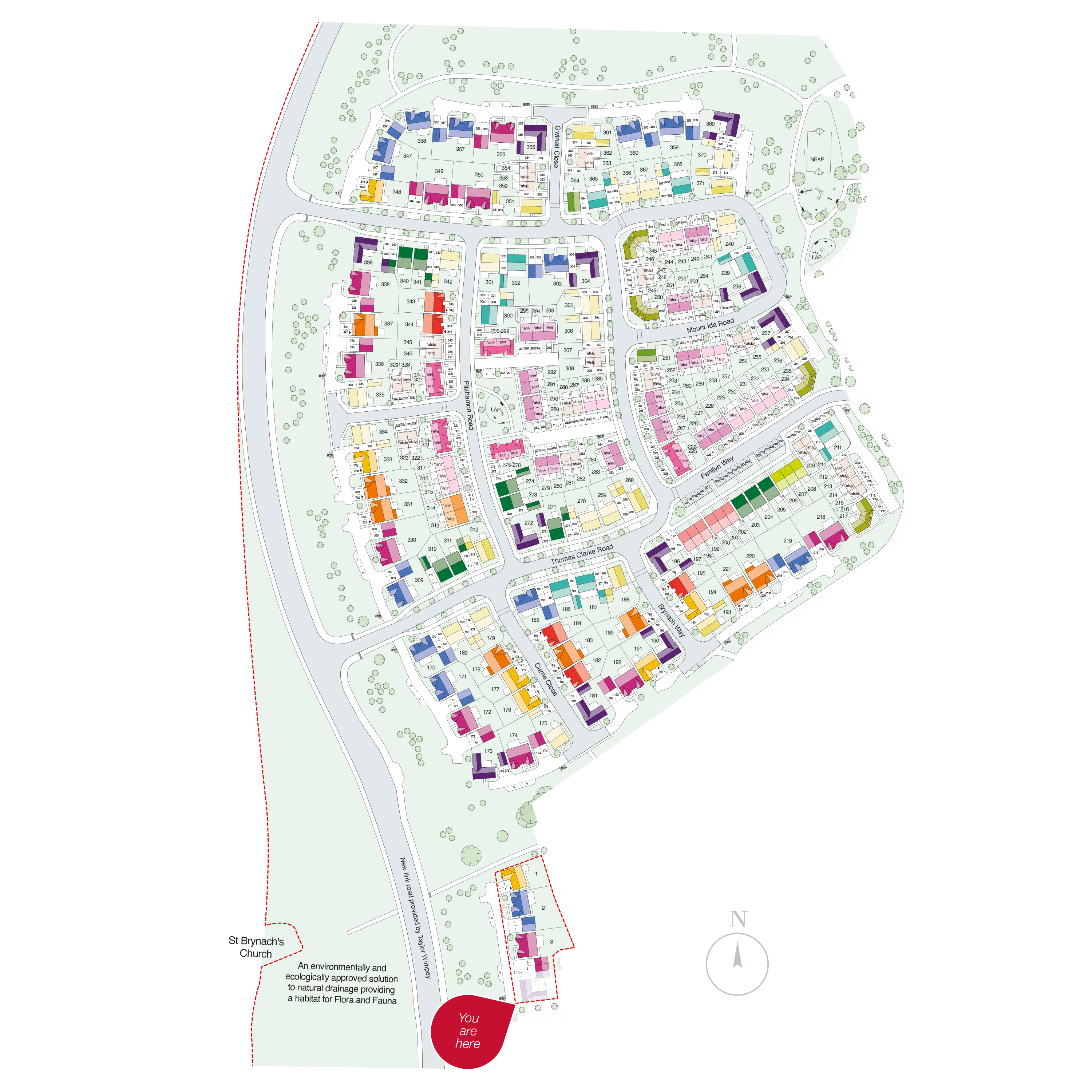 Clare Garden Village phase 2 site plan