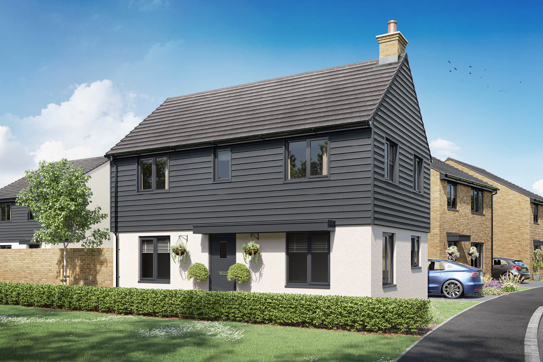 CGI Exterior of a Easedale home