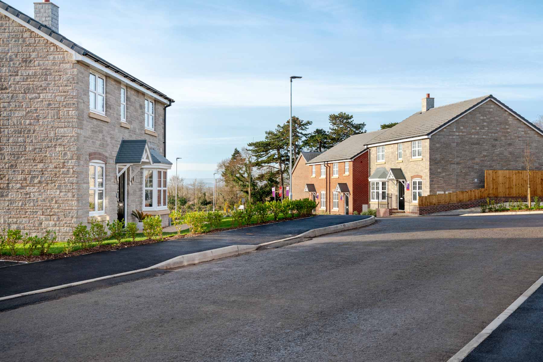 Street scene at Elgar Place