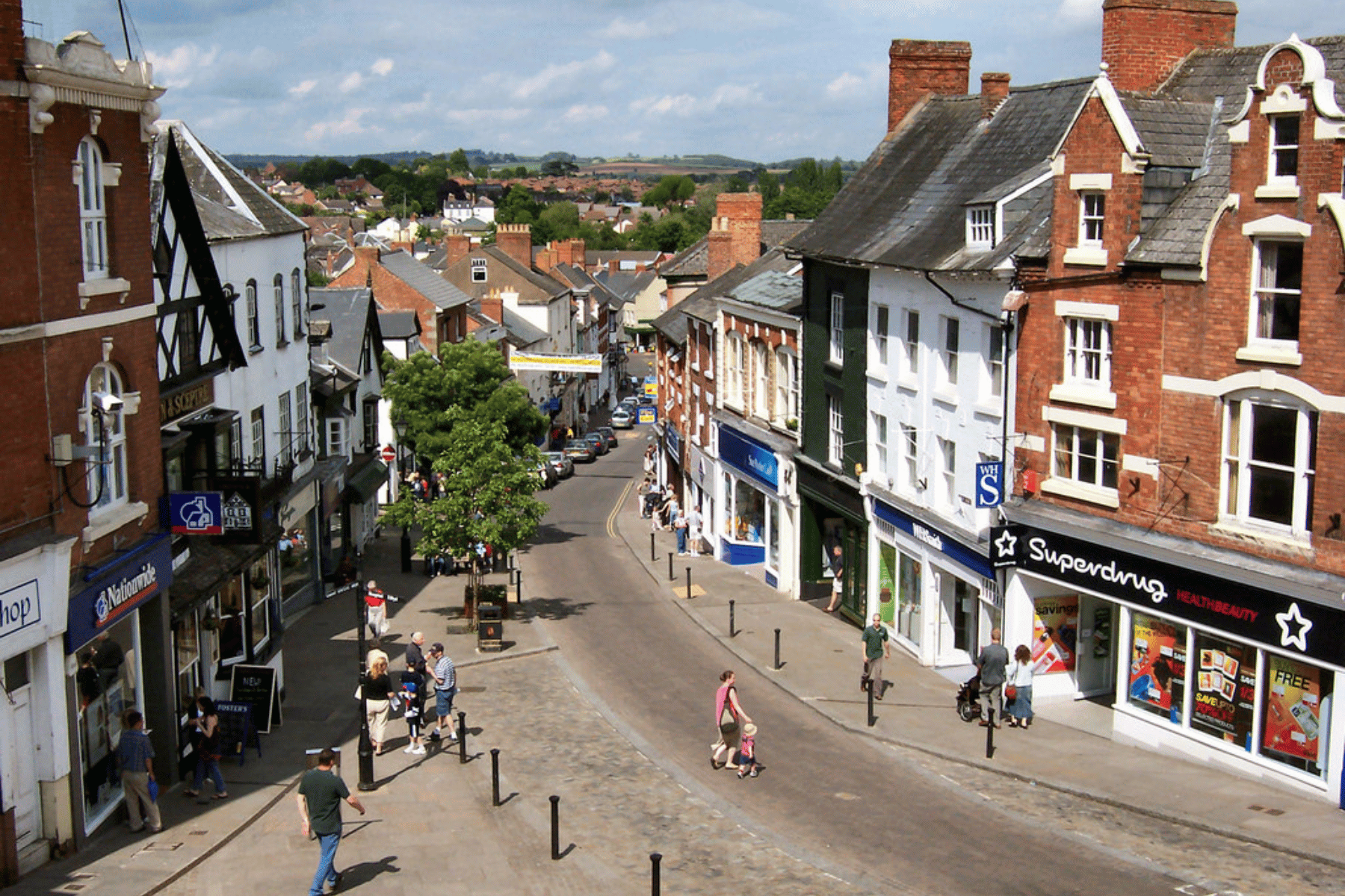 Ross-on-Wye high street