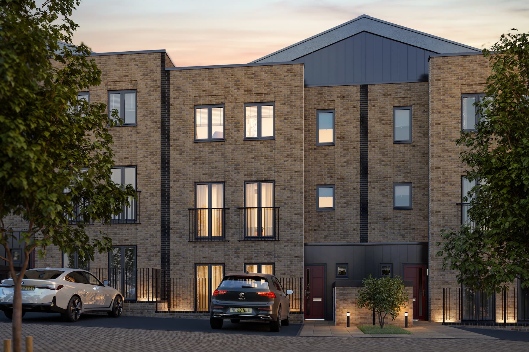 Parc Llandaf townhouses