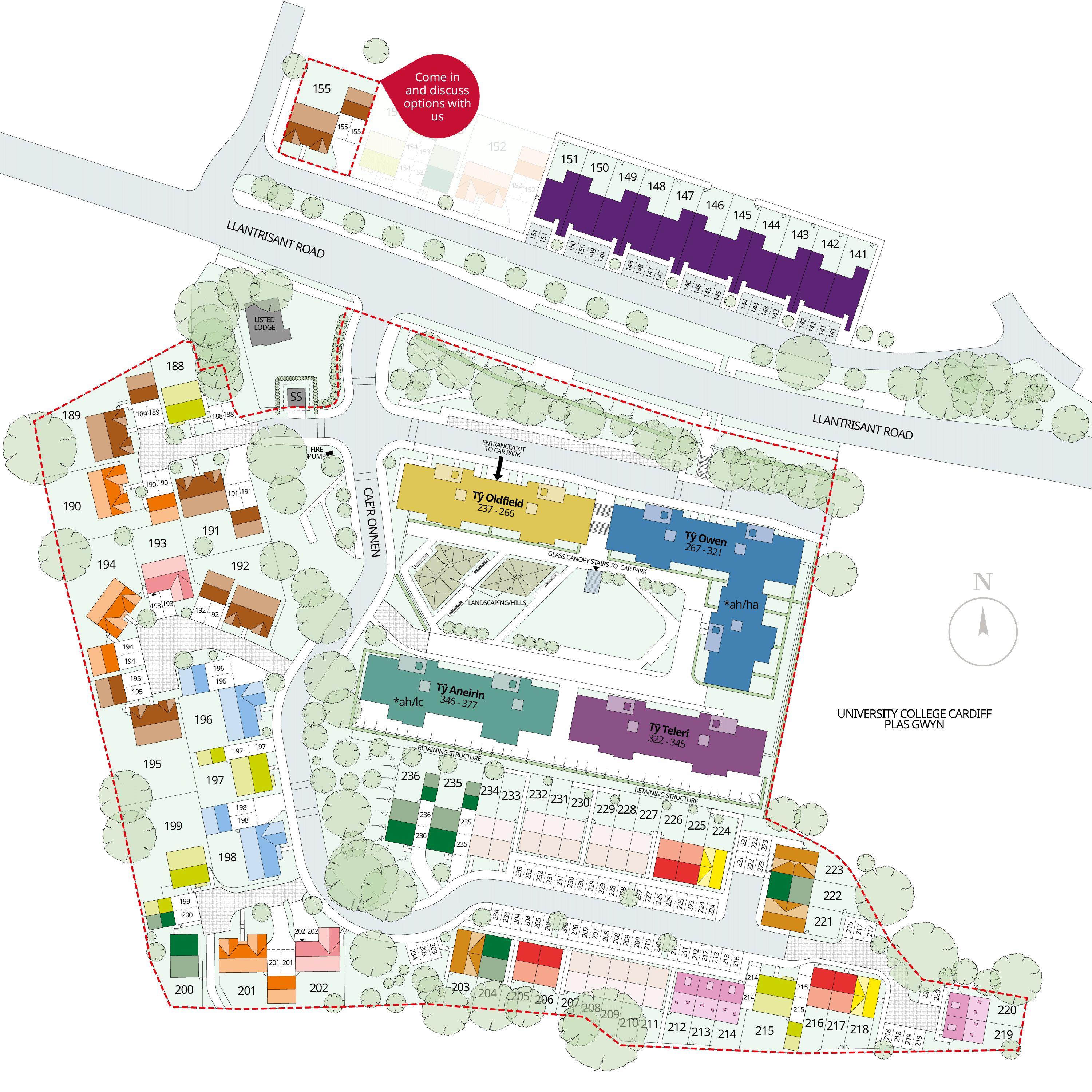 Phase 3 and 4 site plan