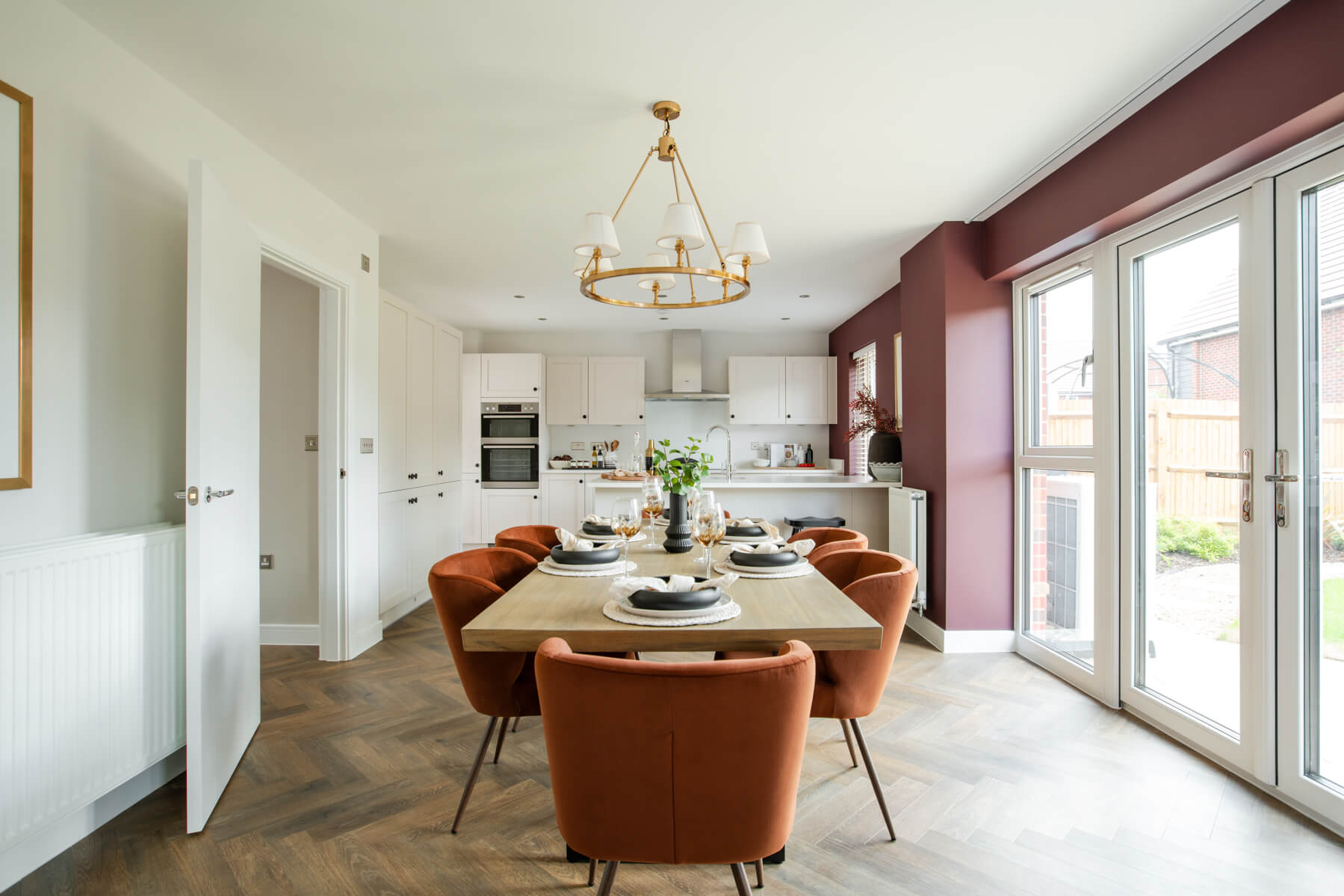 Kitchen dining area