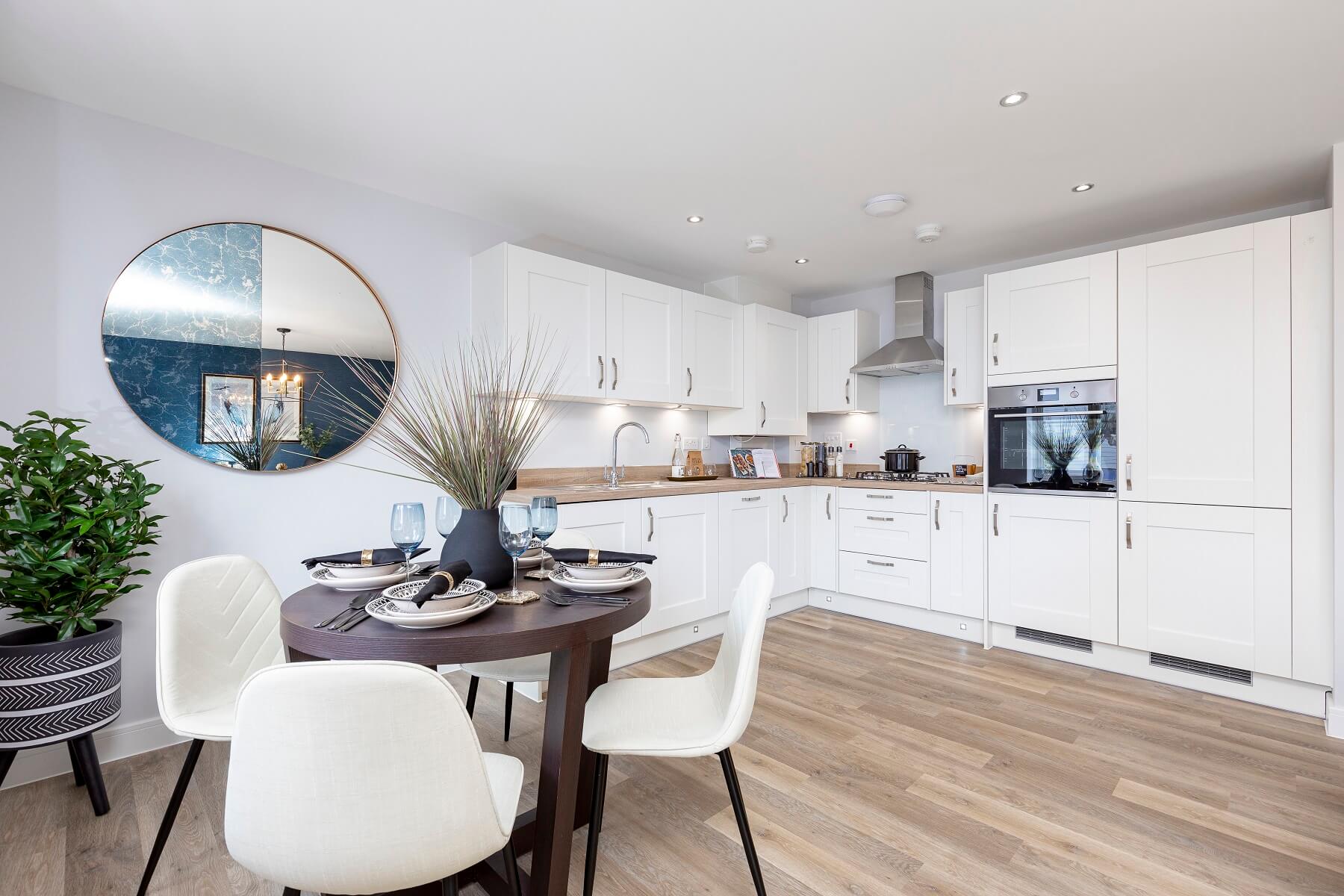 Apartment interior - kitchen / dining area