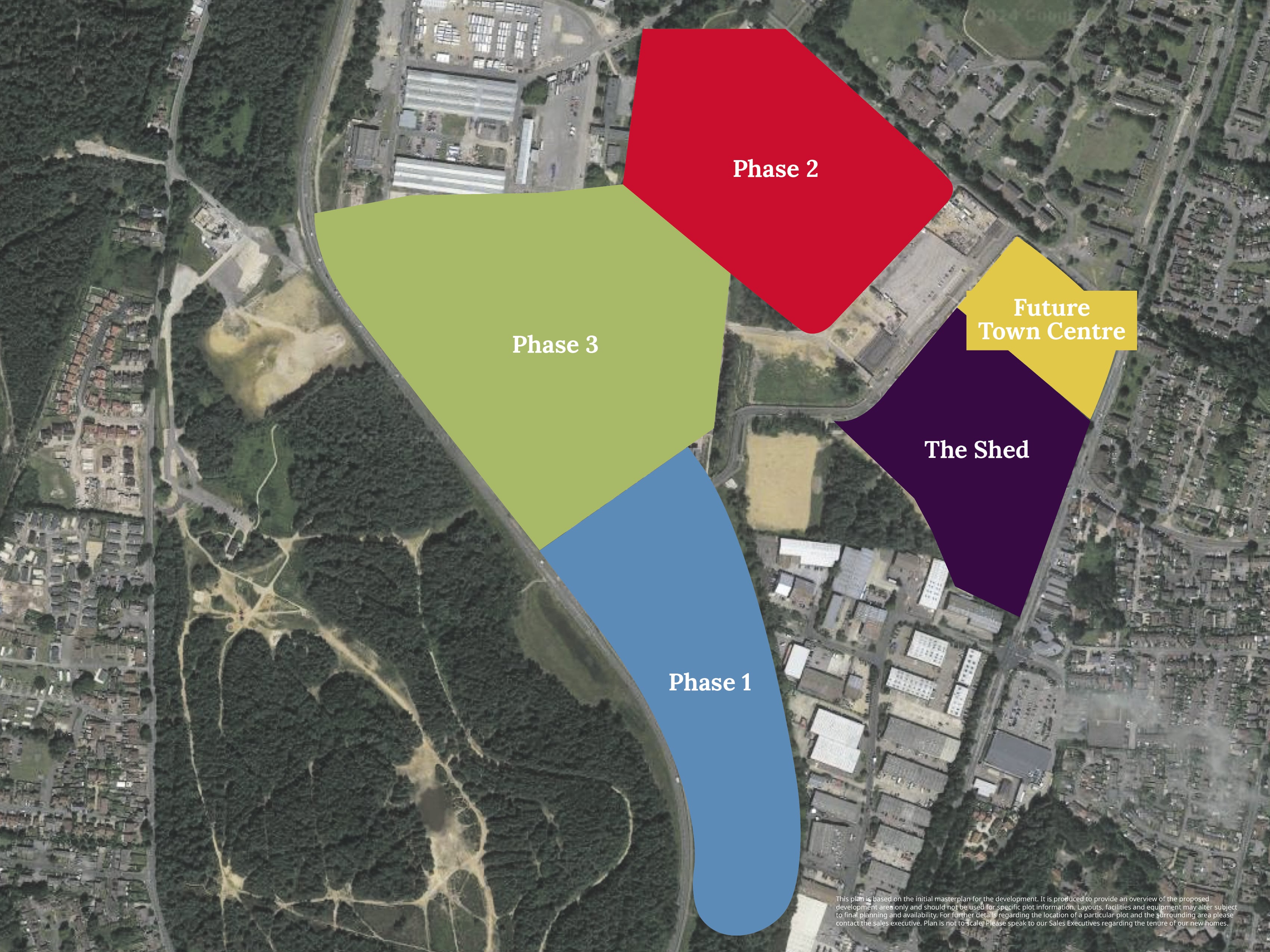 Dukes Quarter phases and new town