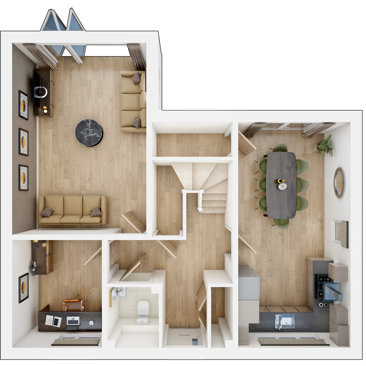 The Wood ground floor