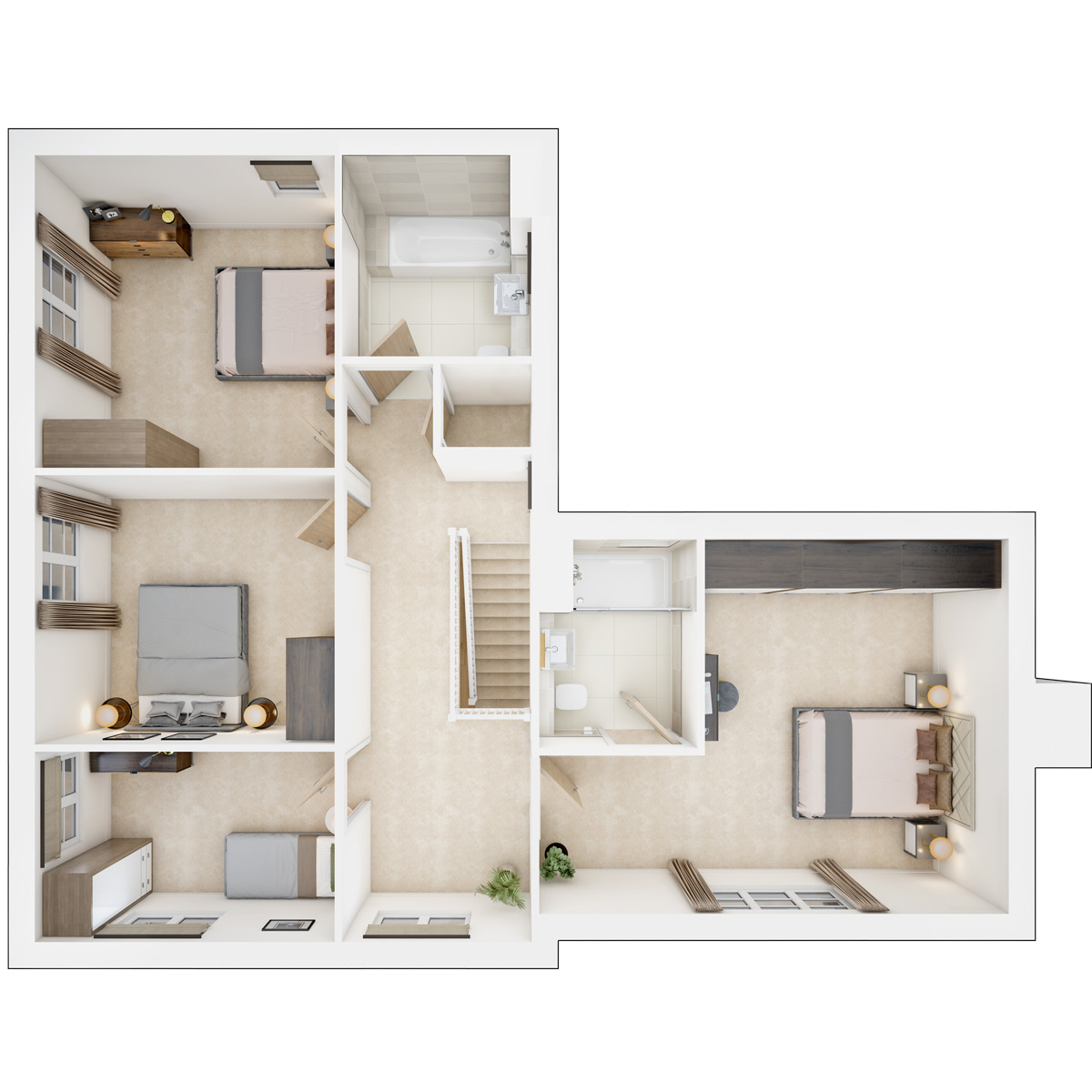 The Pearce first floor