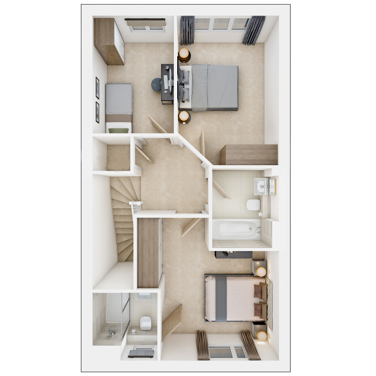 The Salvat first floor