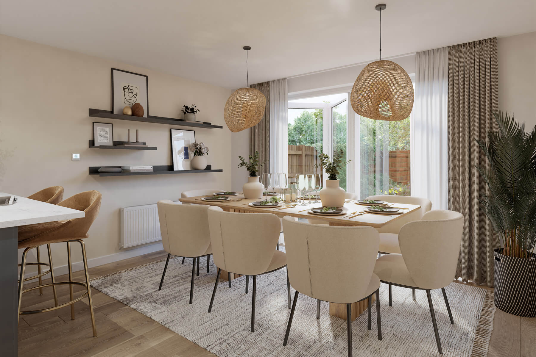 Dining area