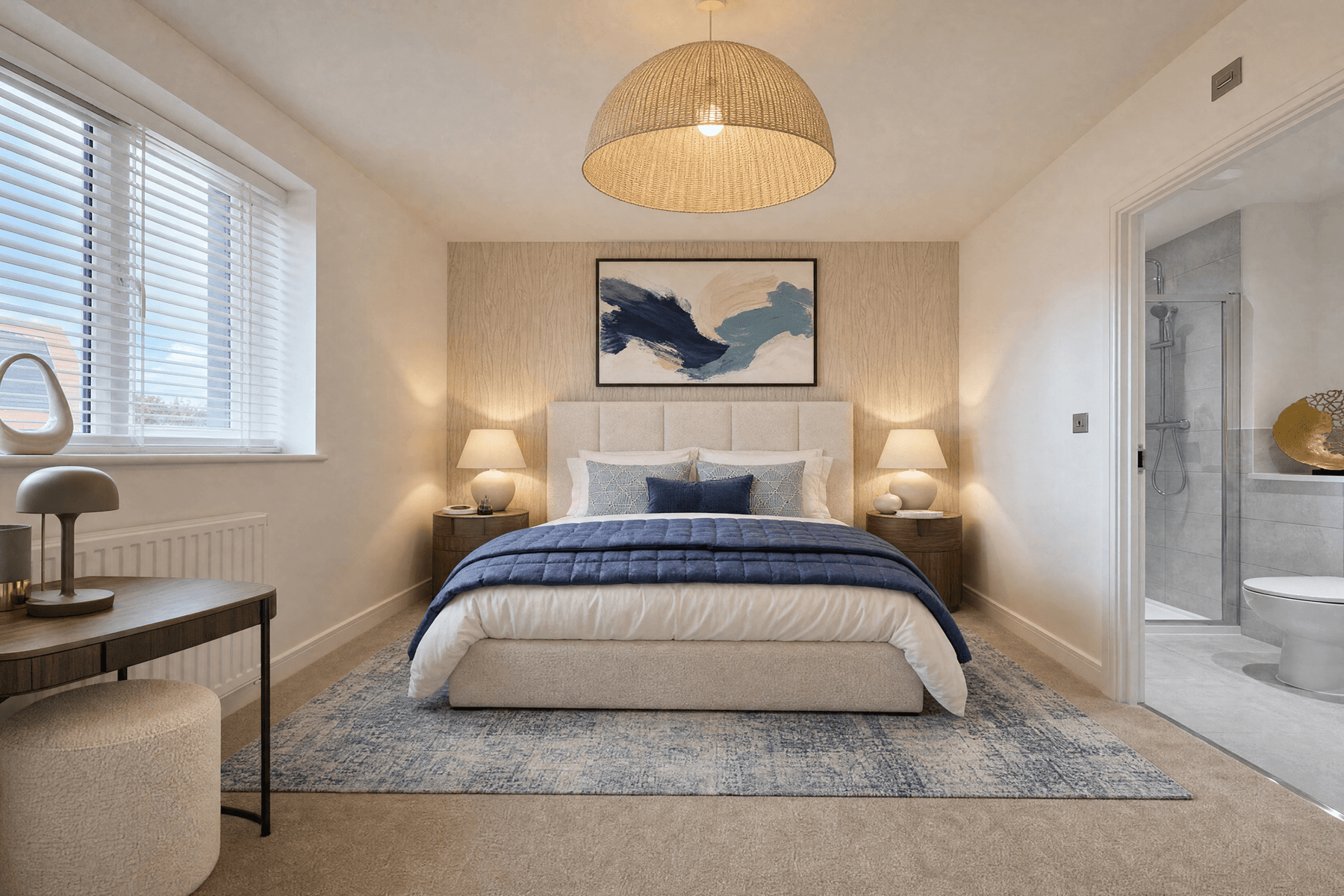 Bedroom 3 makes an ideal room for kids
