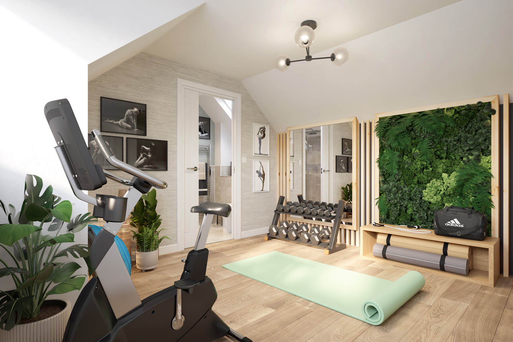 Ockenden second floor options - gym