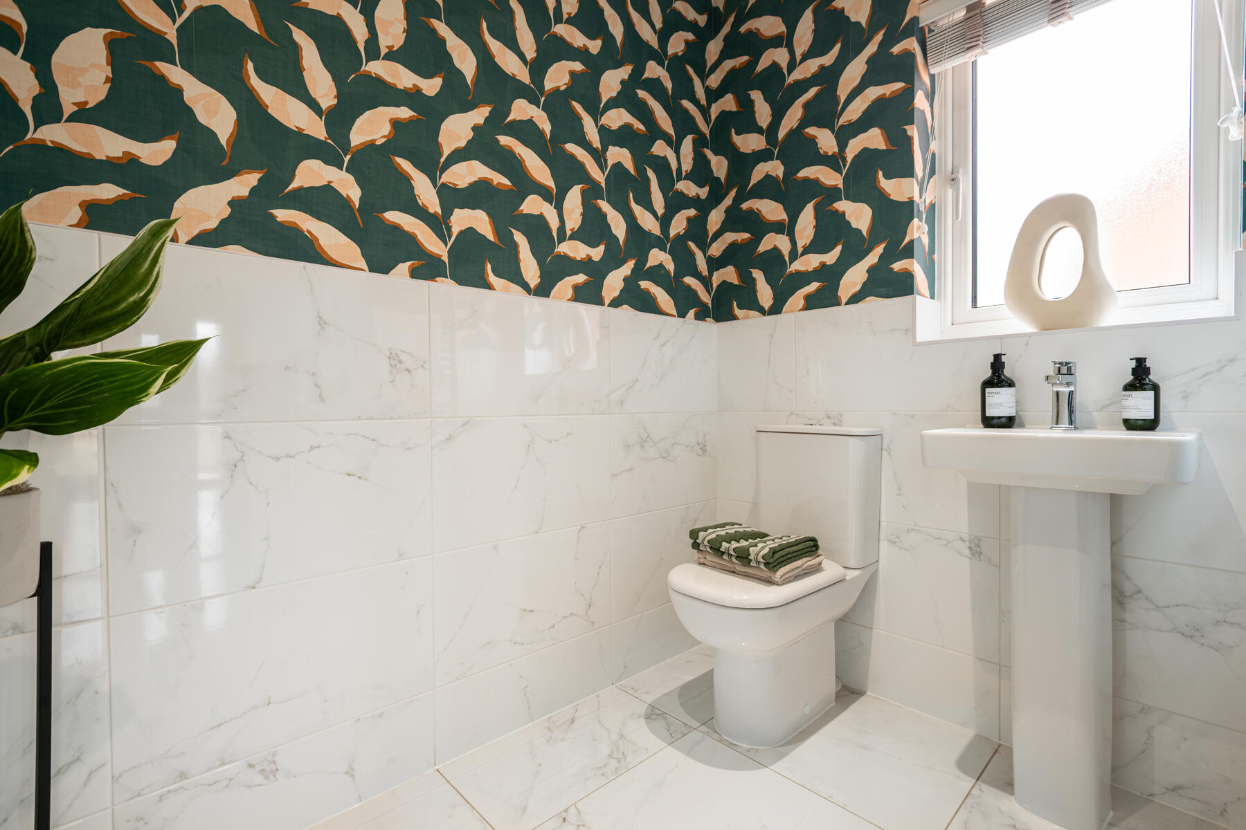 Convenient downstairs W/C