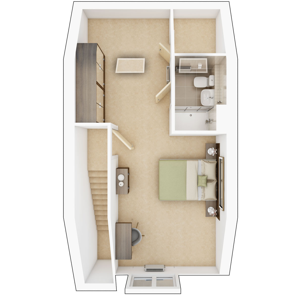 The Harrton second floor