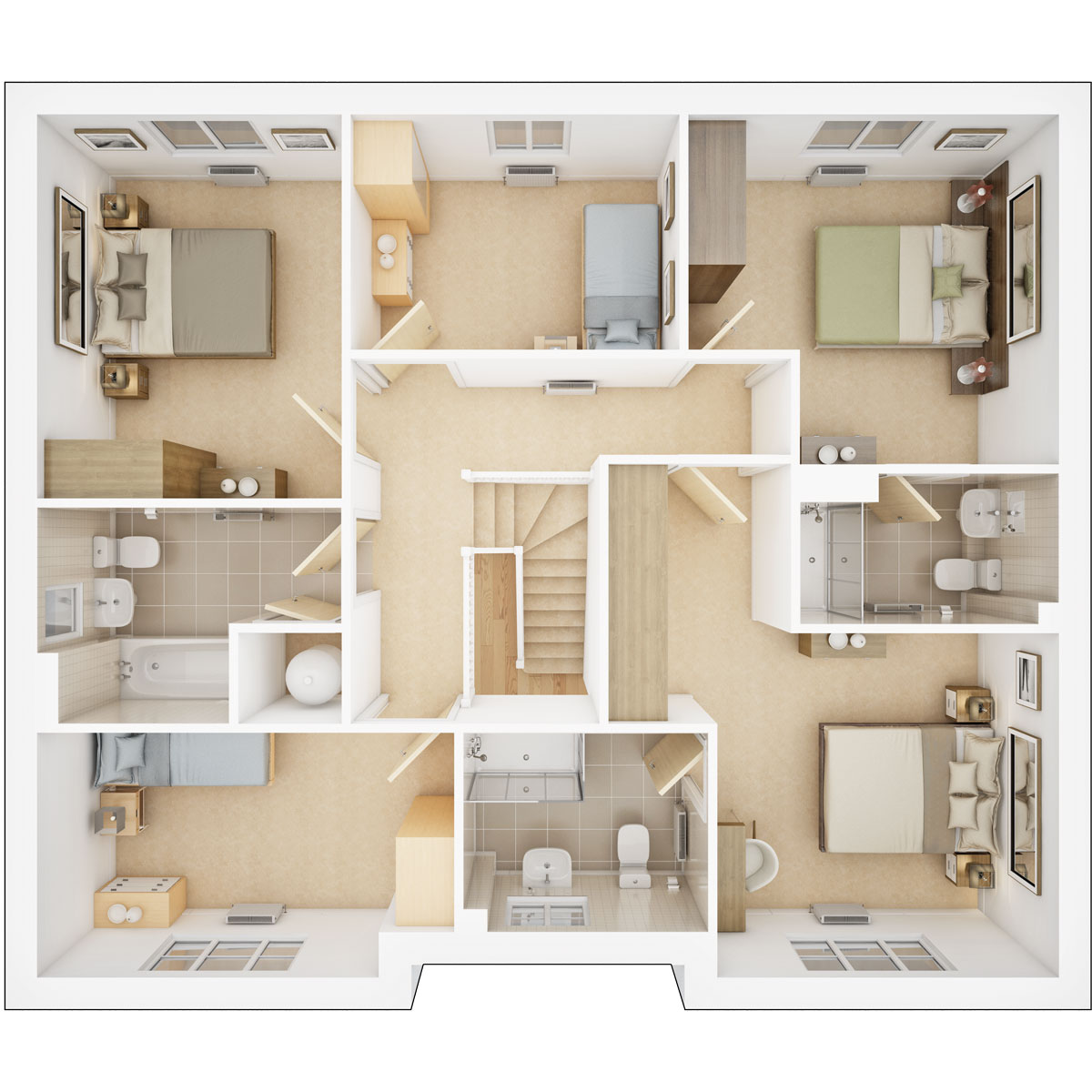 Wayford First Floor Floorplan