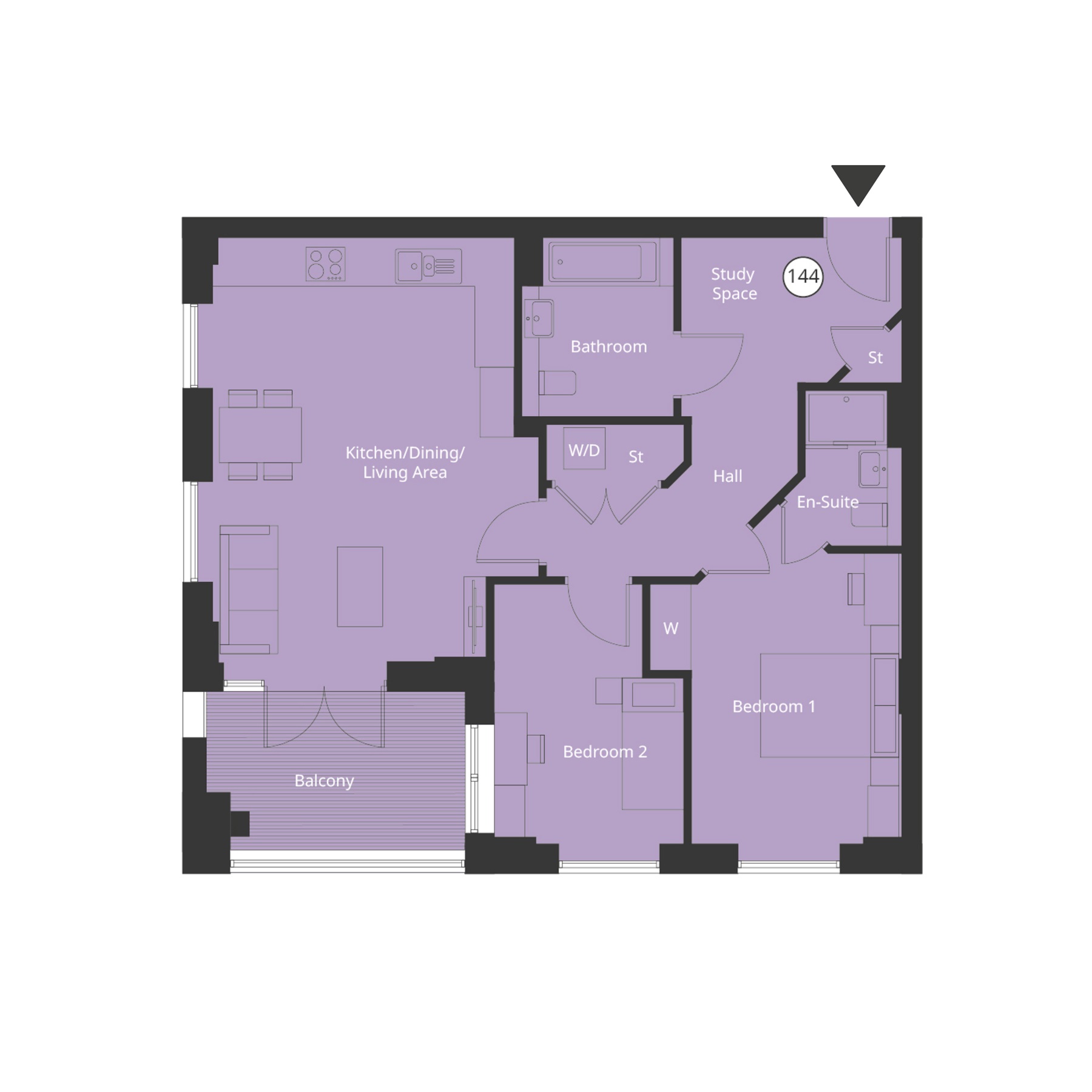 King George's Gate floorplan