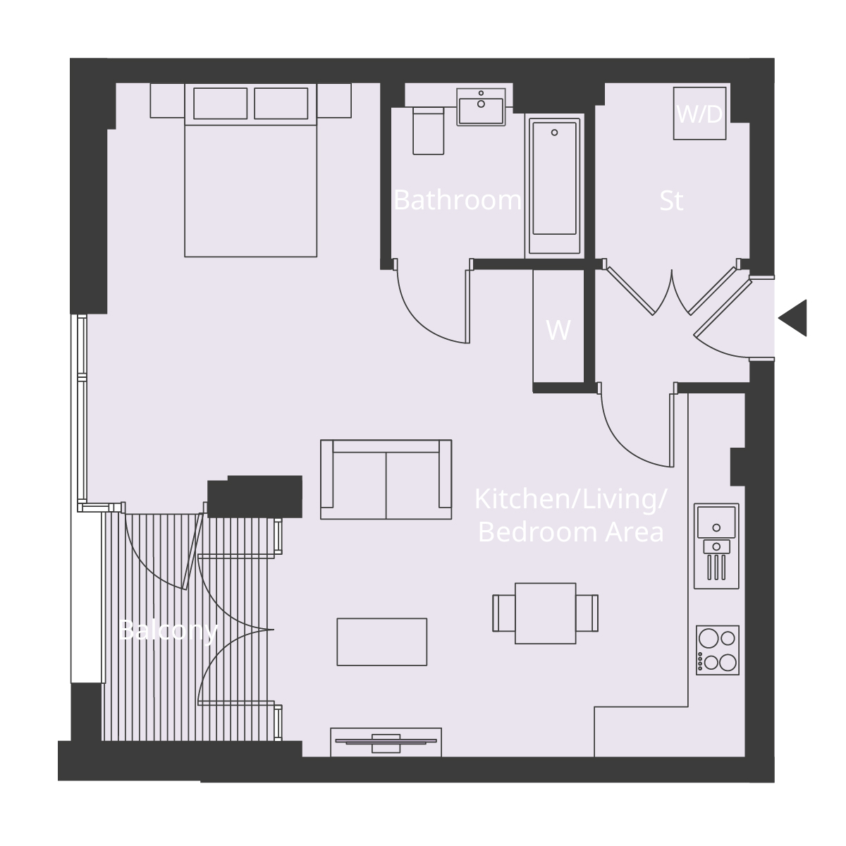 Block F King Georges Gate plot 205