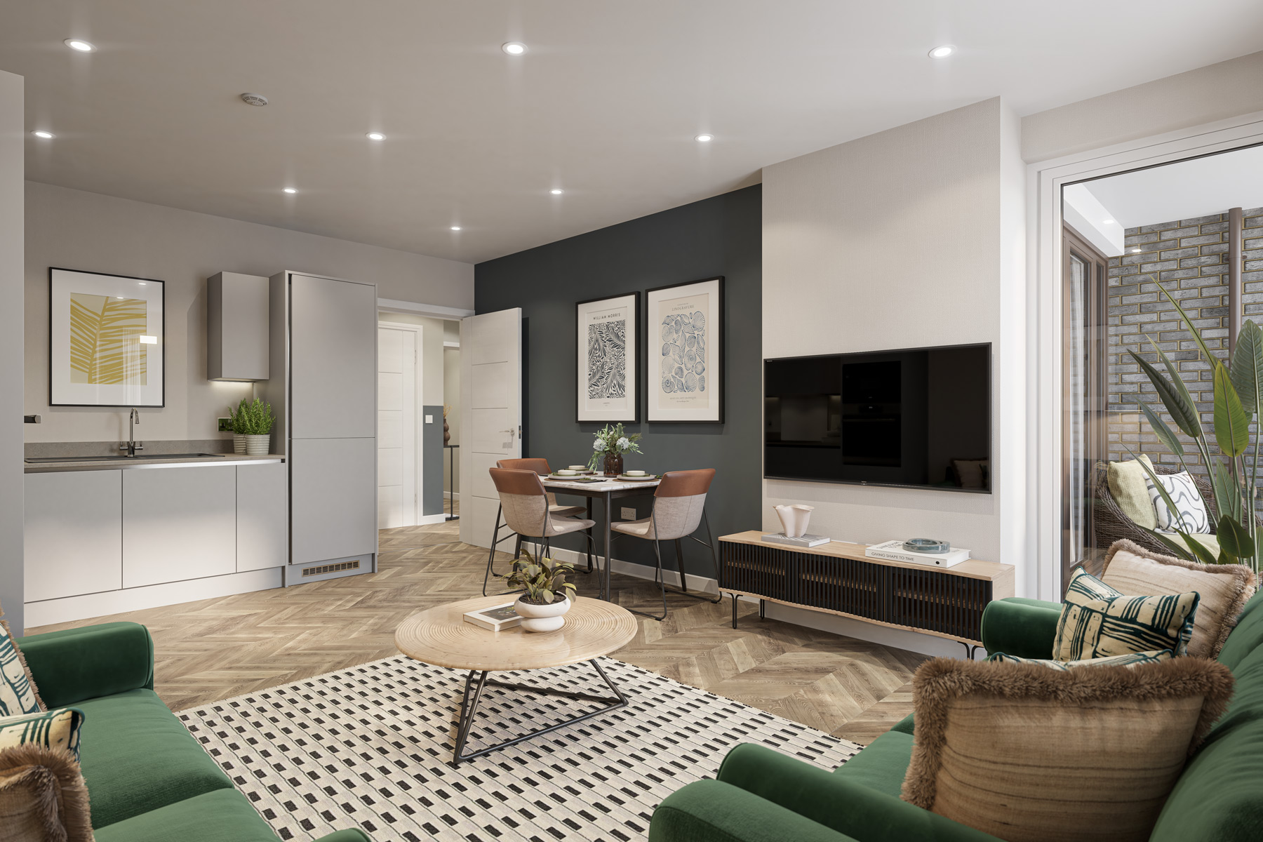 Great space for entertaining