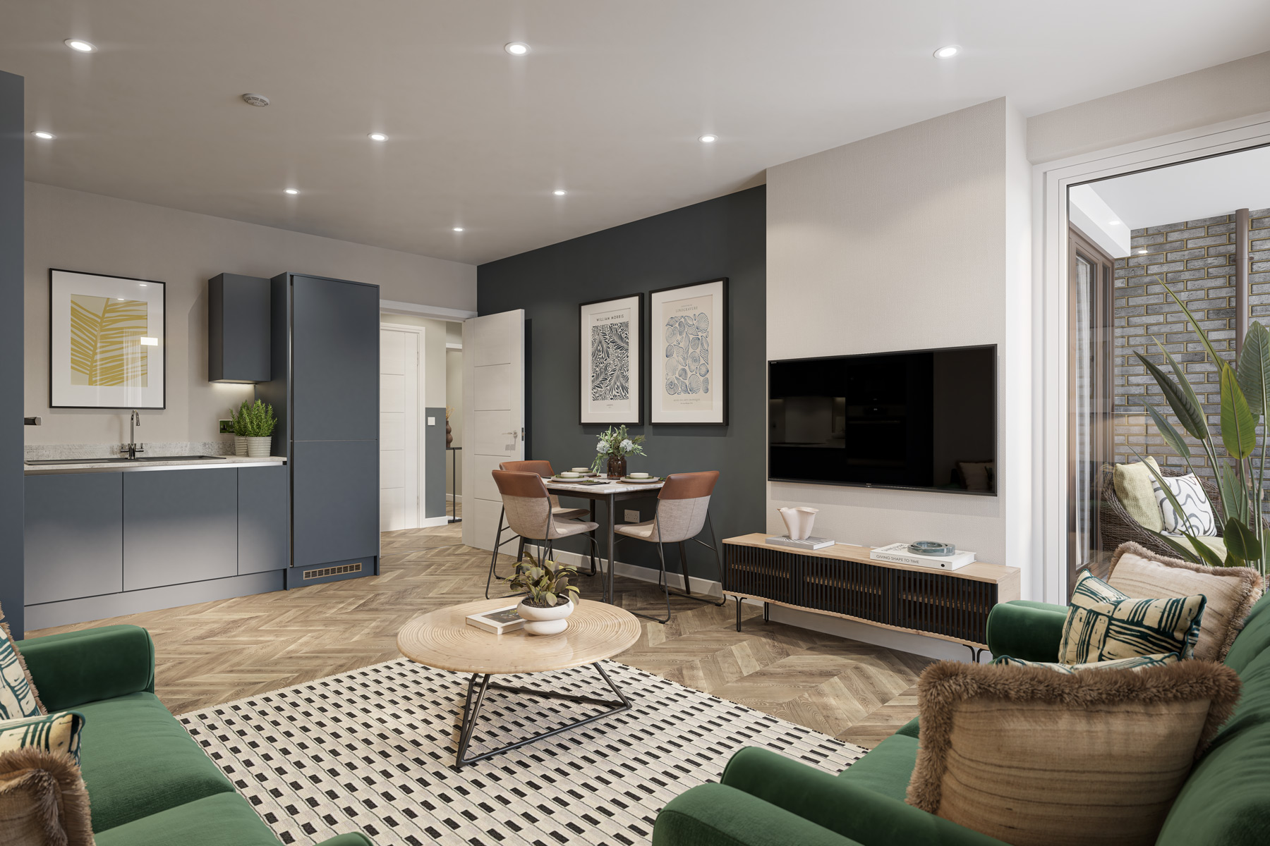 Great space for entertaining