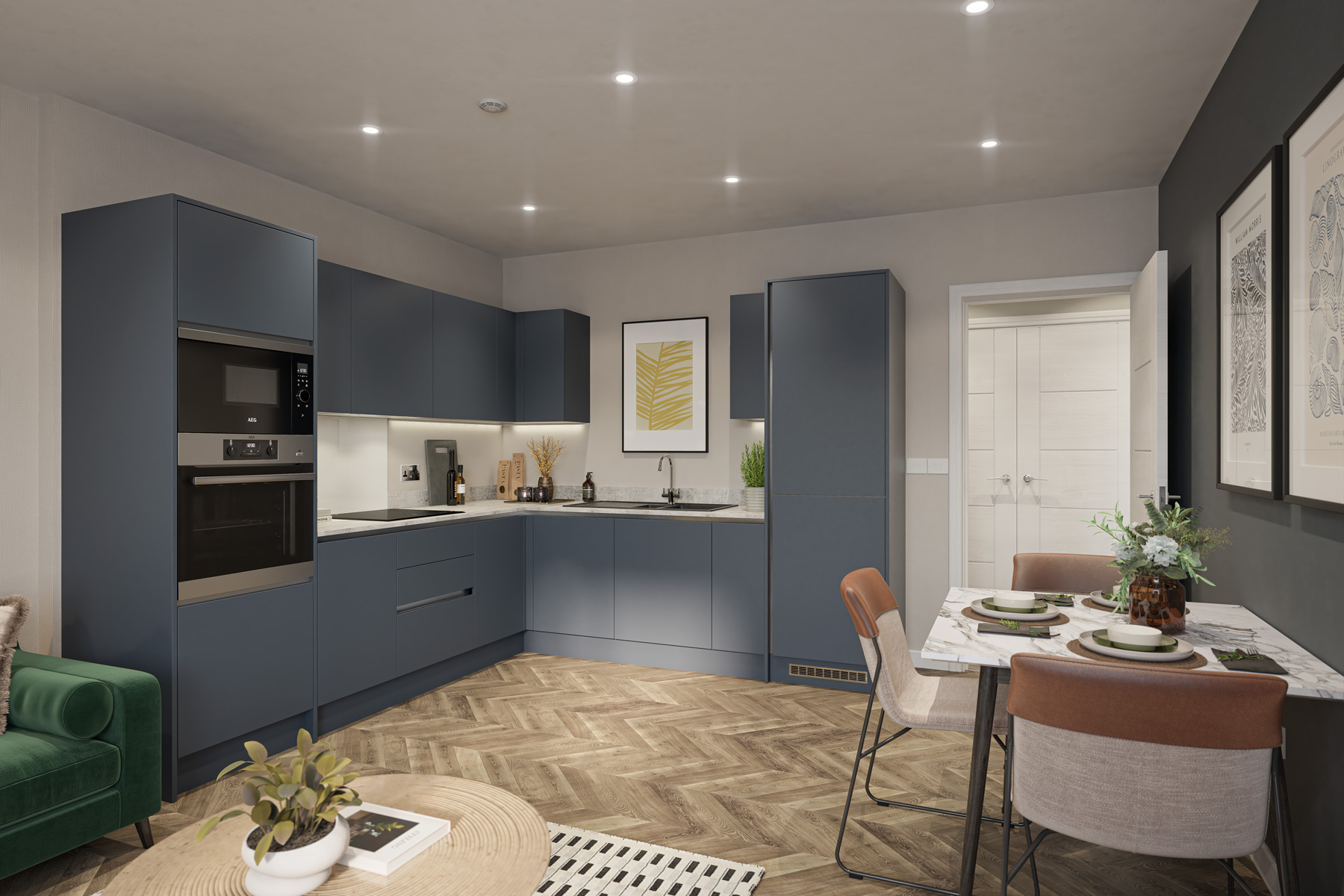 Chat with friends while cooking