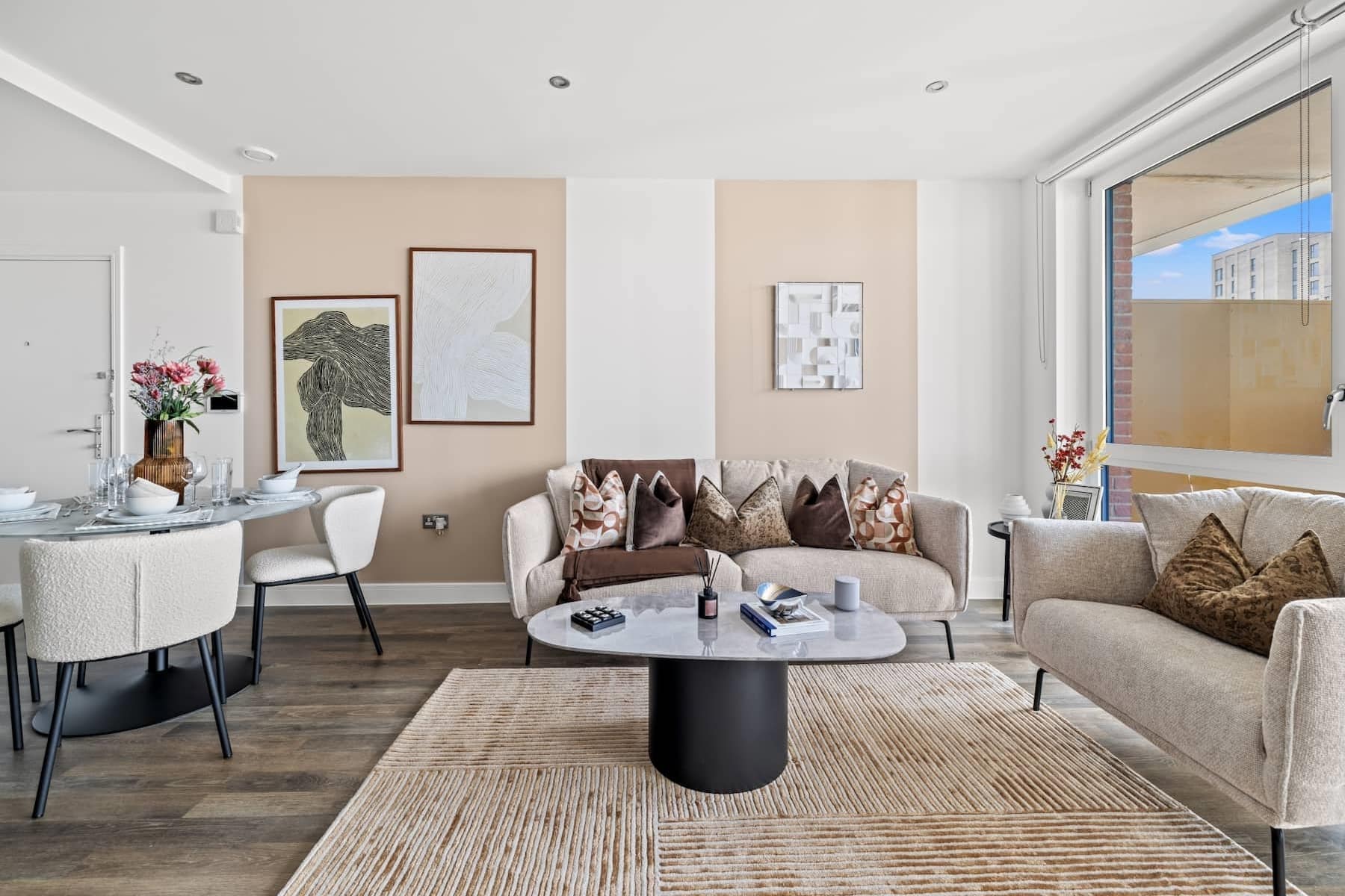 The sociable layouts are perfect for hosting friends or family