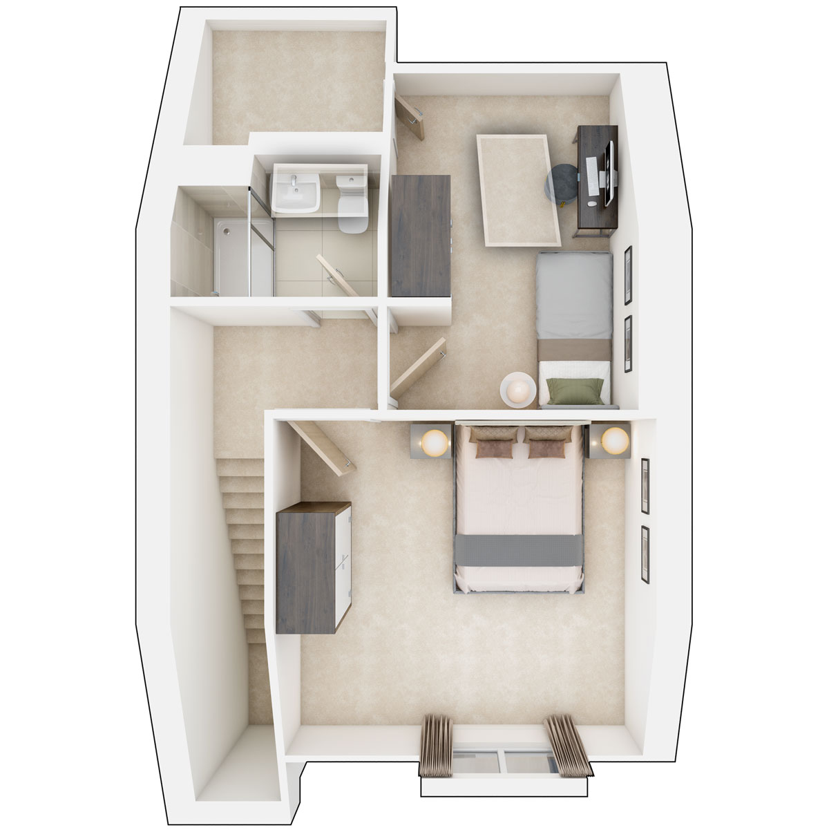 Trelton second floor floorplan