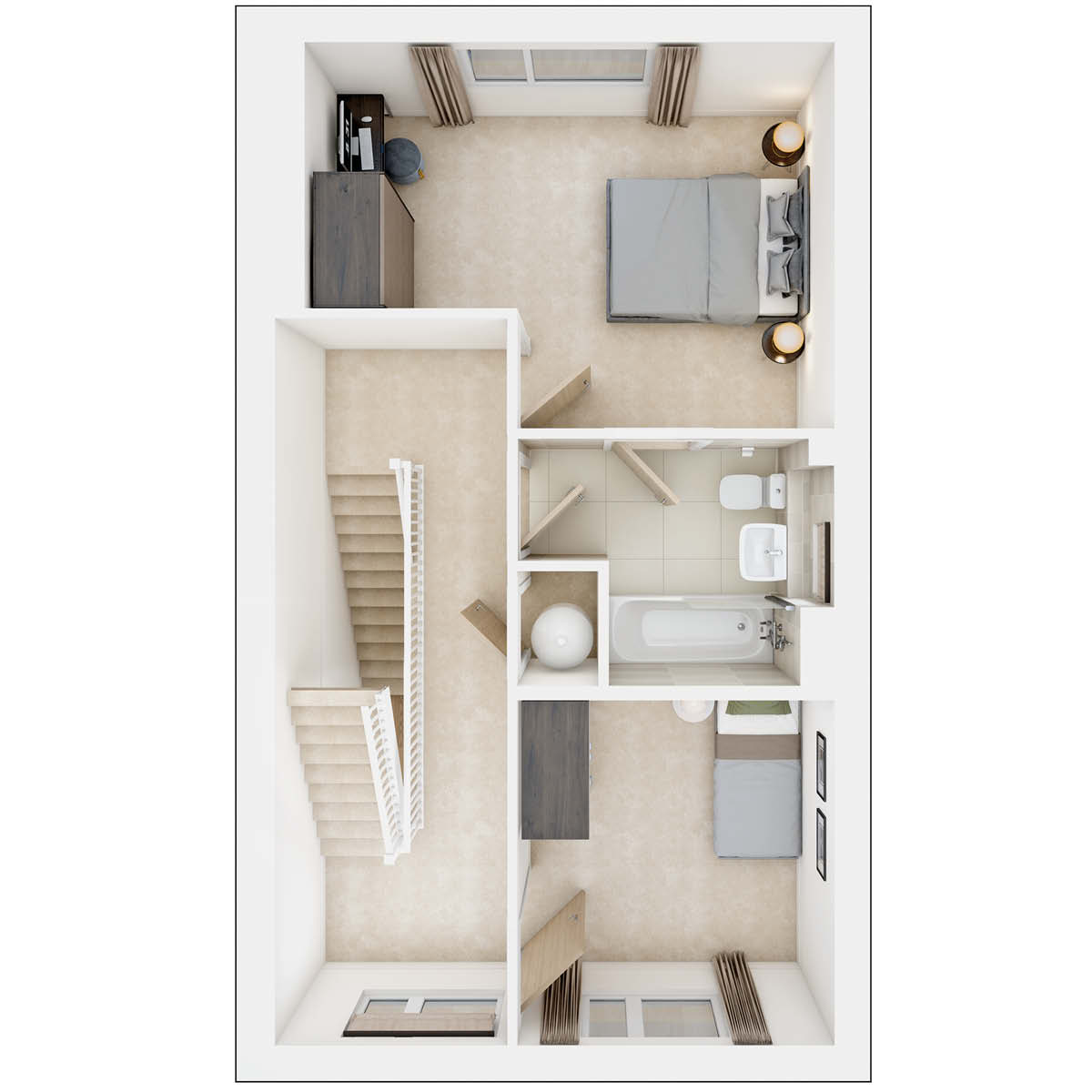 Trelton first floor floorplan