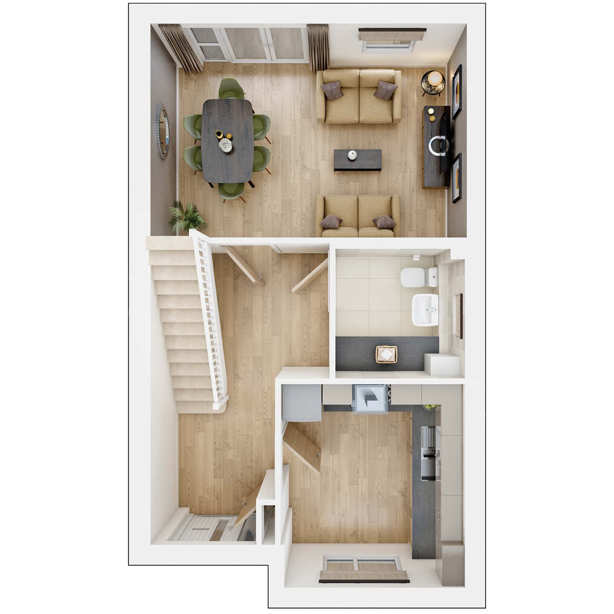 Trelton ground floor floorplan