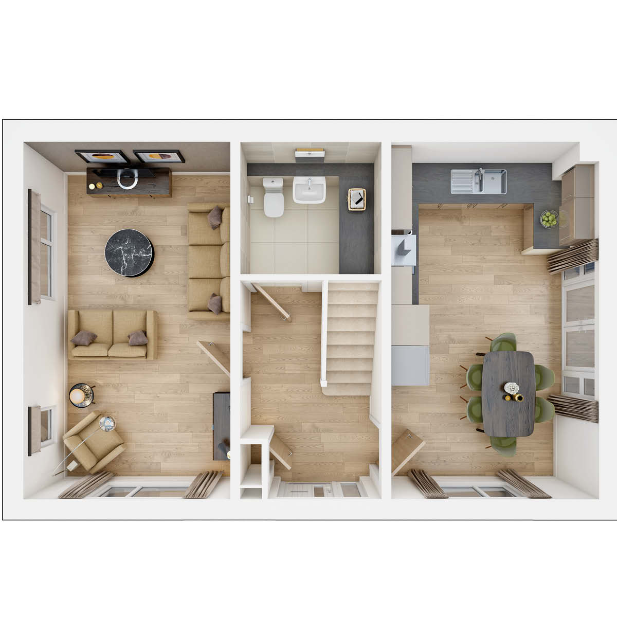 Aynesdale ground floor floorplan