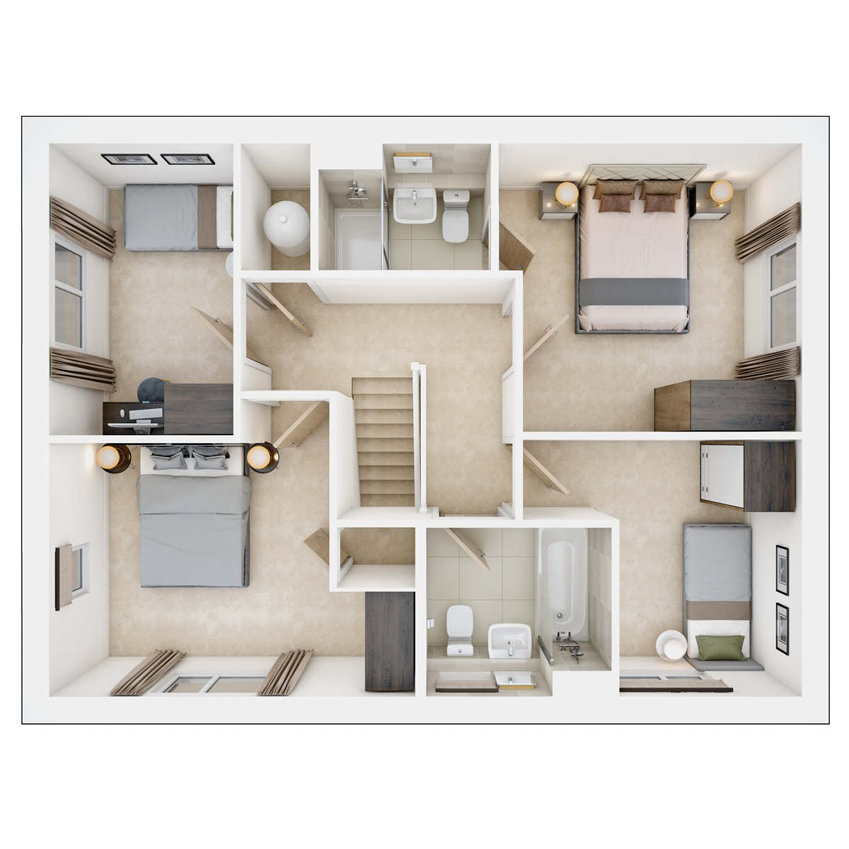 Plumdale first floor floorplan