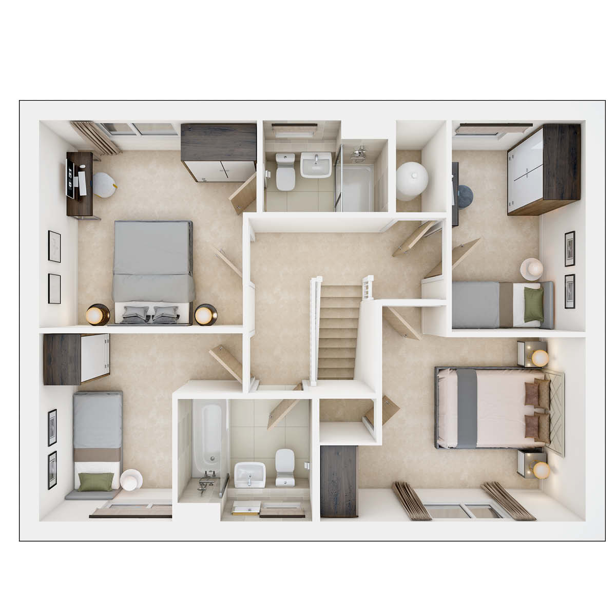 Tewksdale first floor floorplan