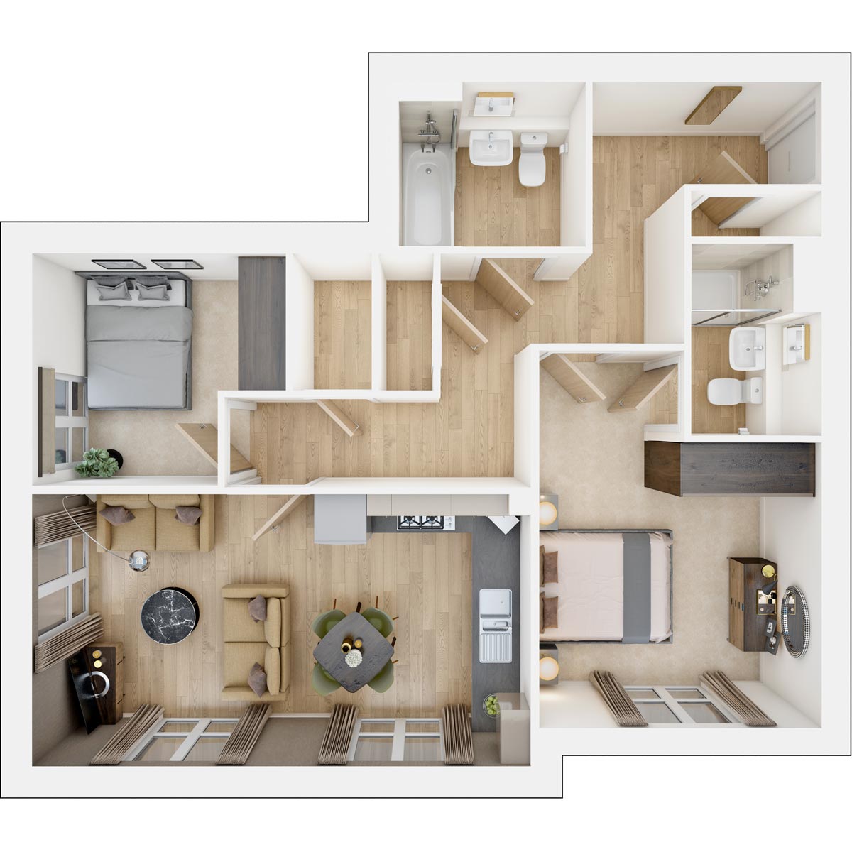 Kestral Court Floorplans