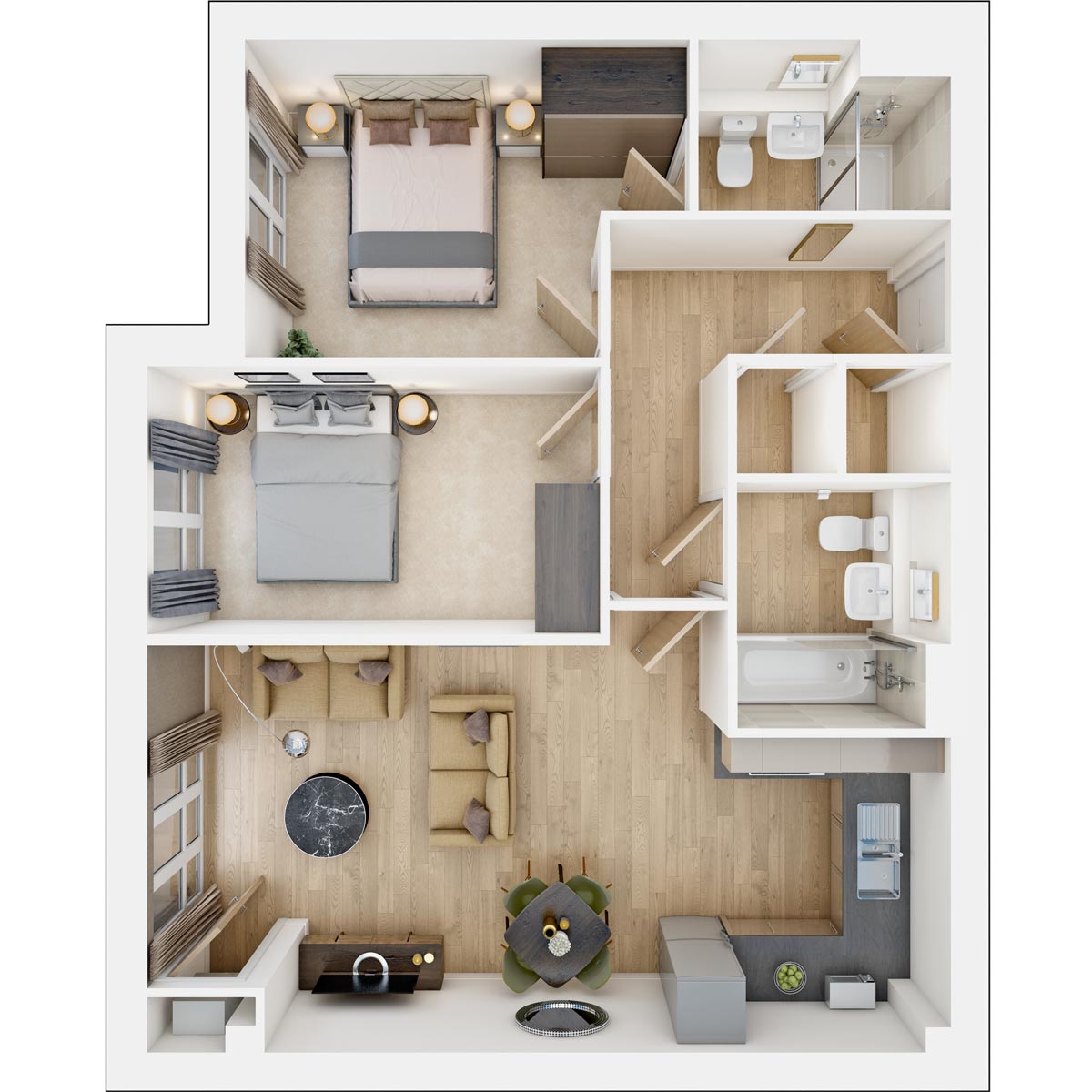 Kestral Court Floorplans