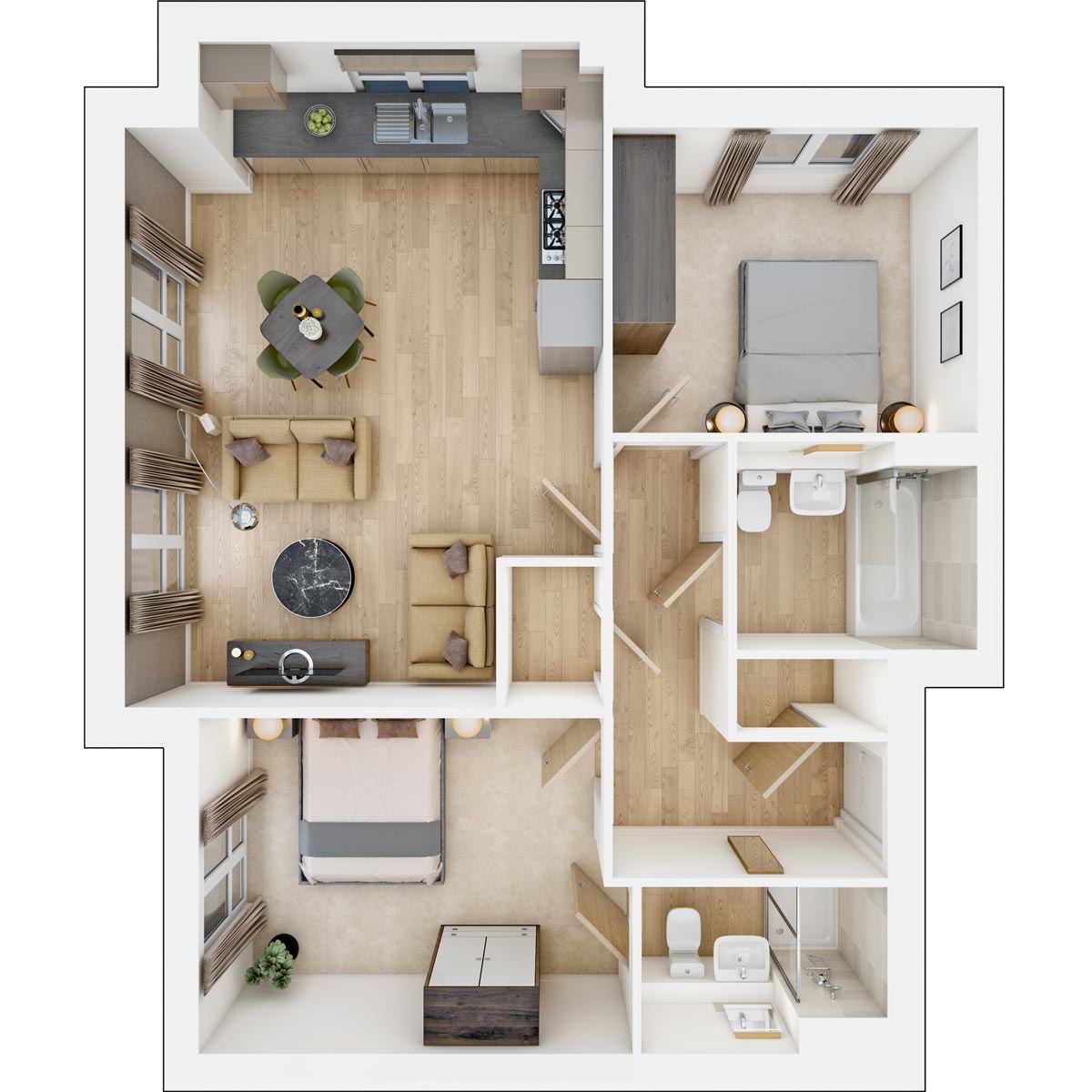 Kestral Court Floorplans