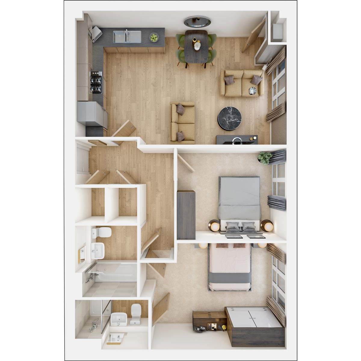 Kestral Court Floorplans