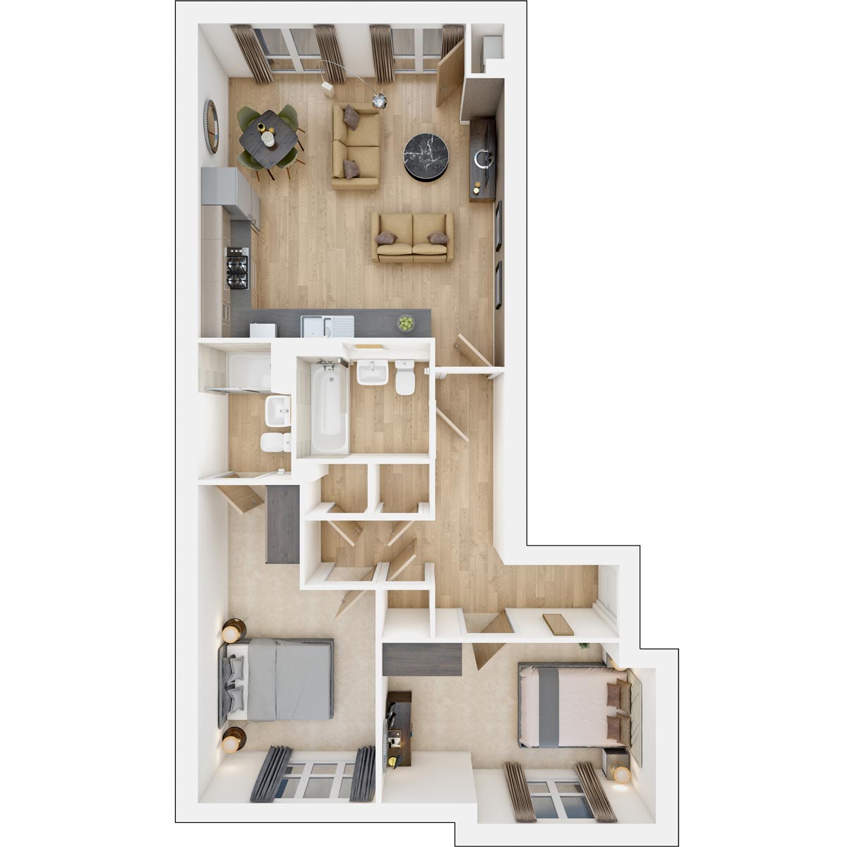 Westvale Park floorplan