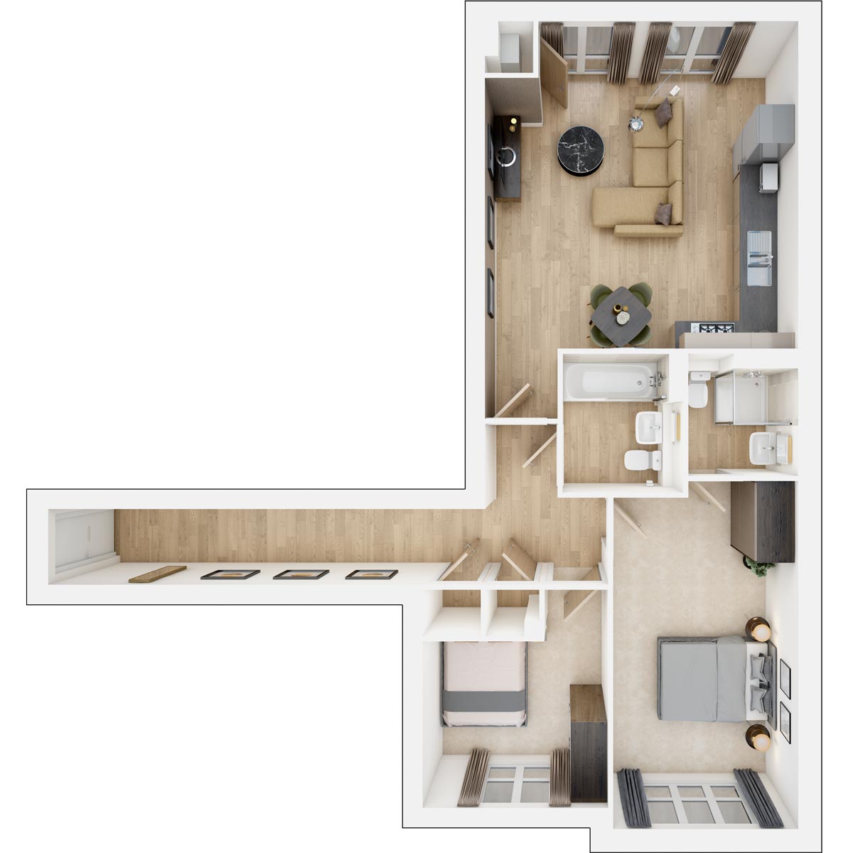 Westvale Park floorplans