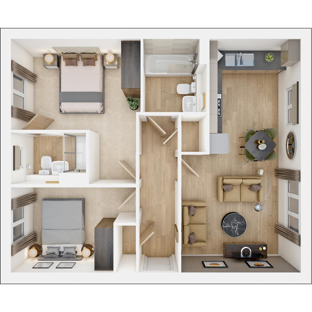 Westvale Park floorplan