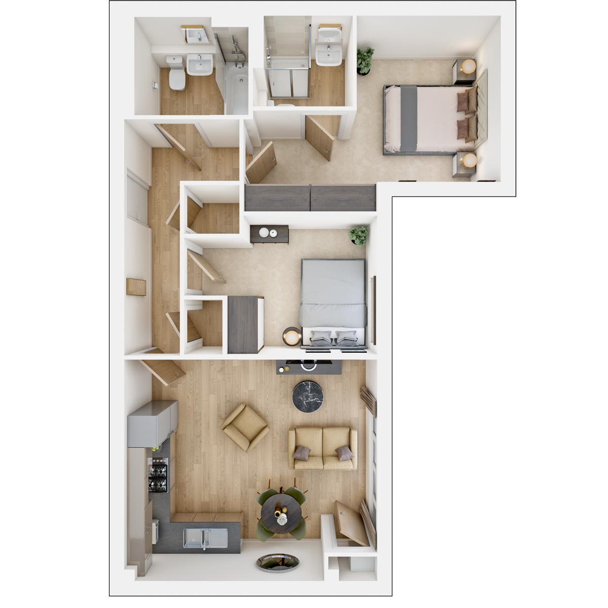 Westvale Park apartment floorplan
