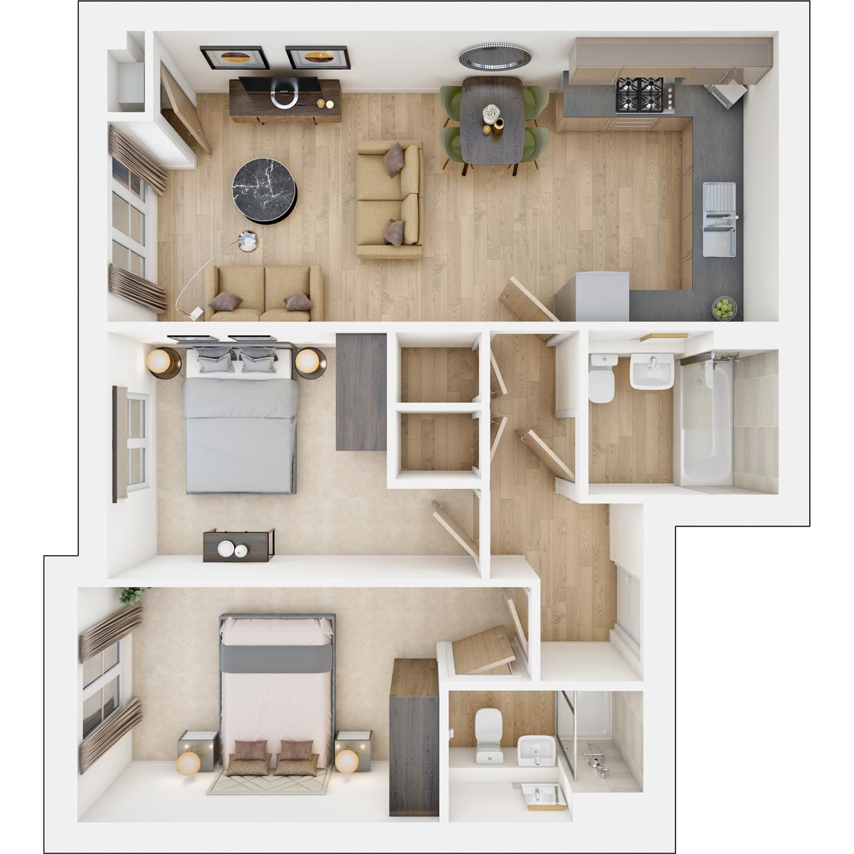 Westvale Park floorplans