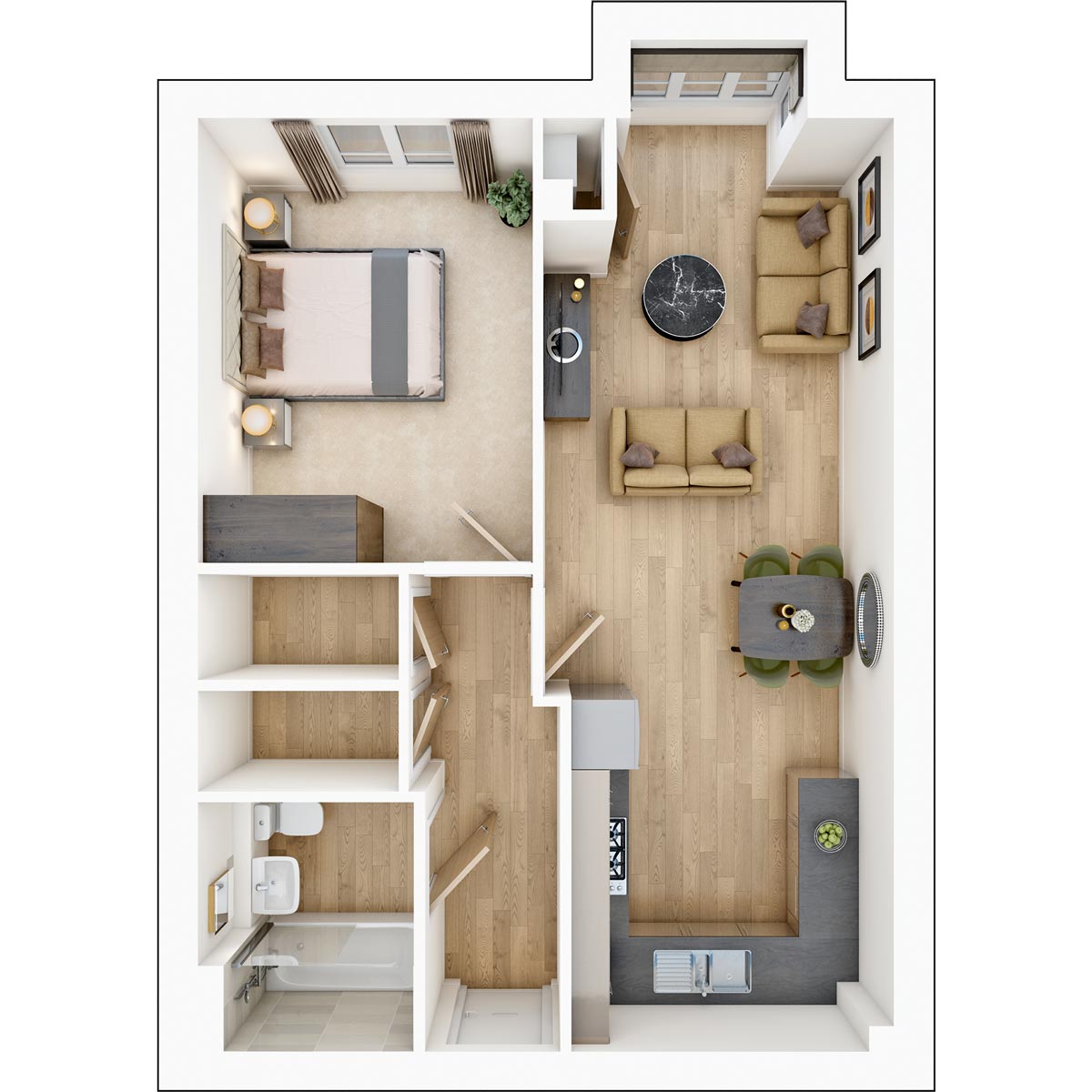 Westvale Park apartment floorplan